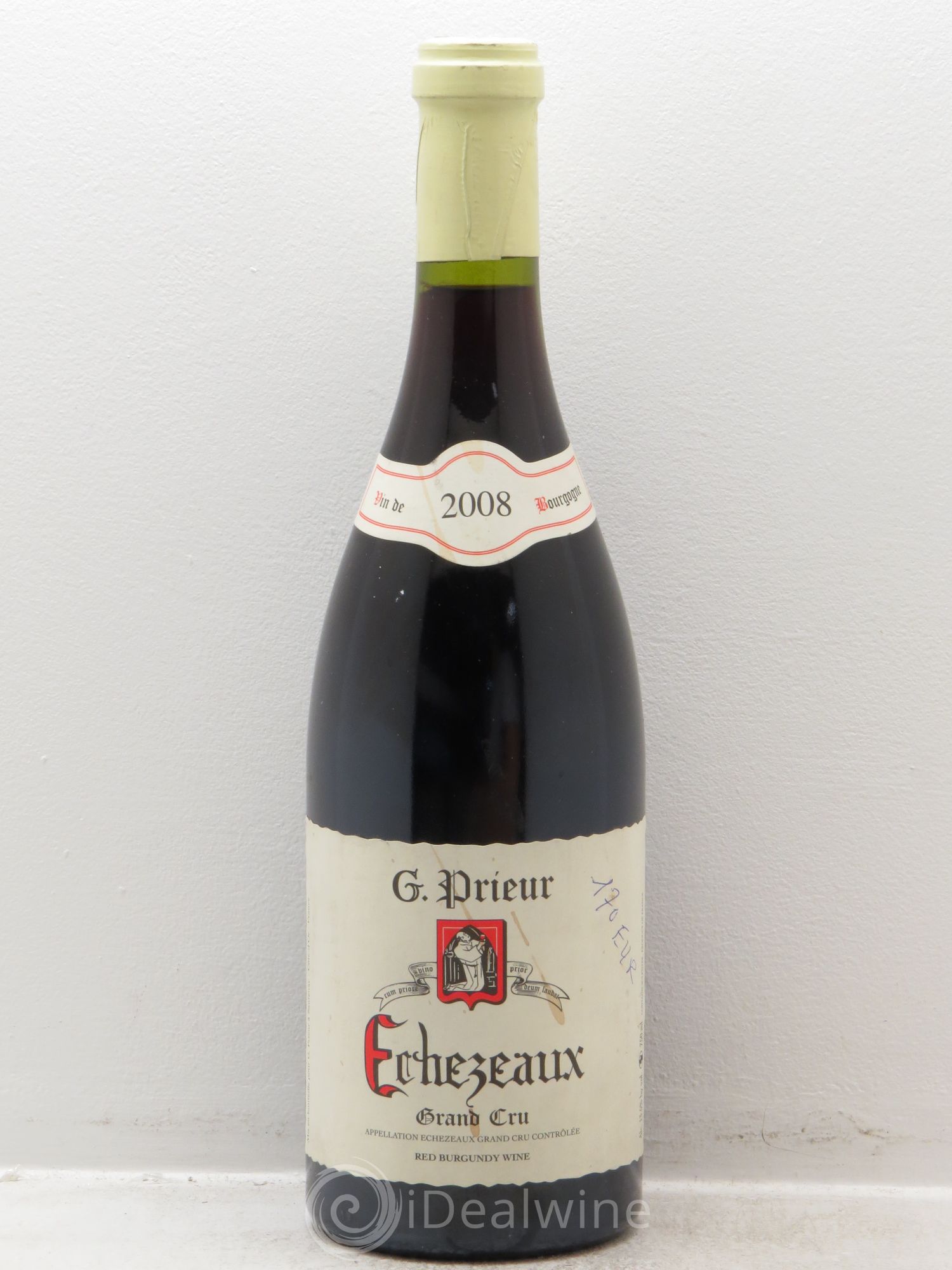 Echezeaux Grand Cru G.Prieur 2008 - Lot de 1 bouteille - 0