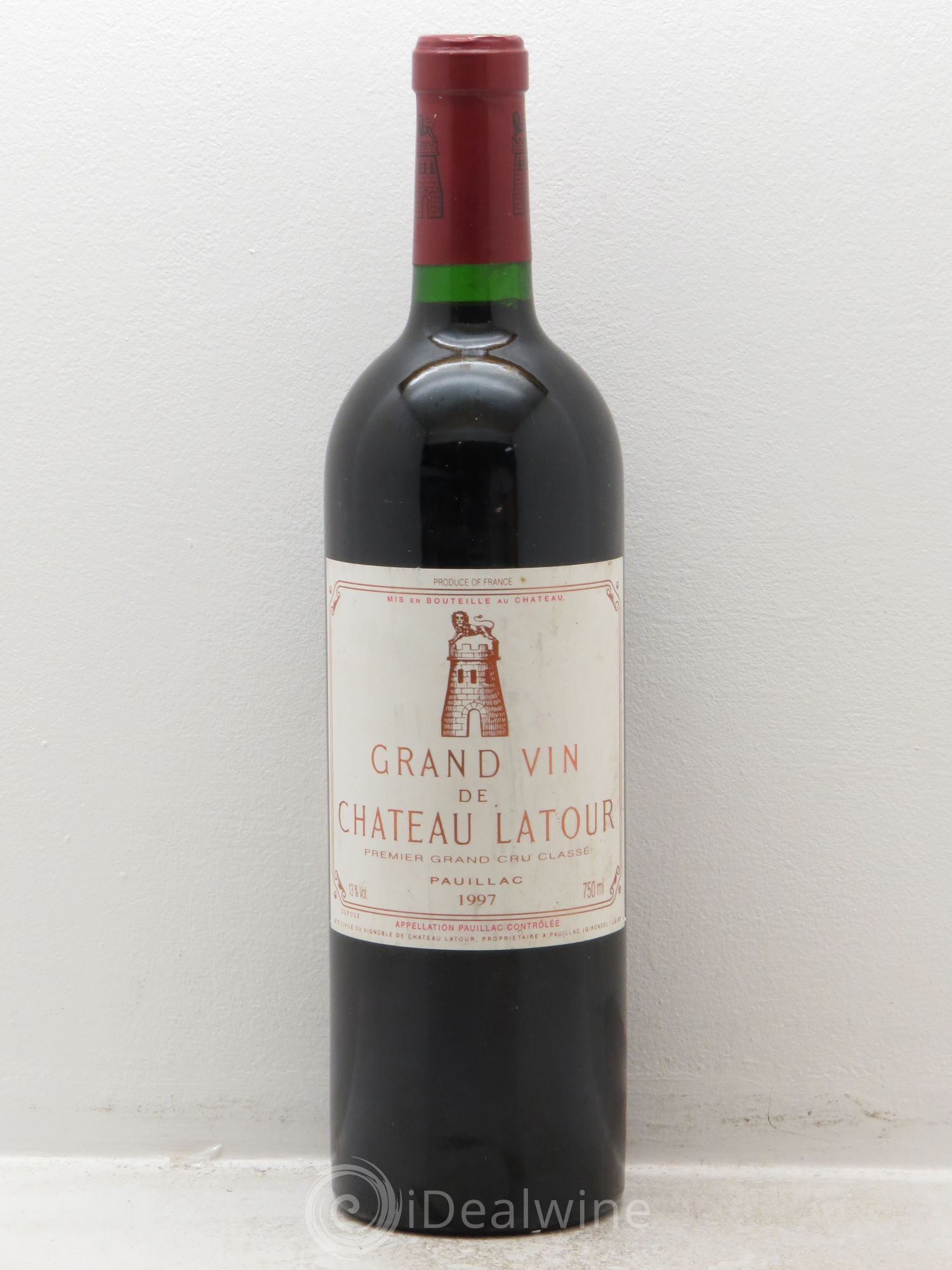 Château Latour 1er Grand Cru Classé 1997 - Lot de 1 bouteille - 0