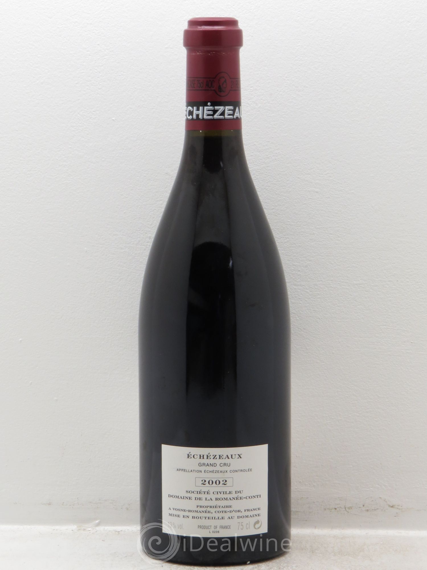 Echezeaux Grand Cru Domaine de la Romanée-Conti 2002 - Lot de 1 bouteille - 1