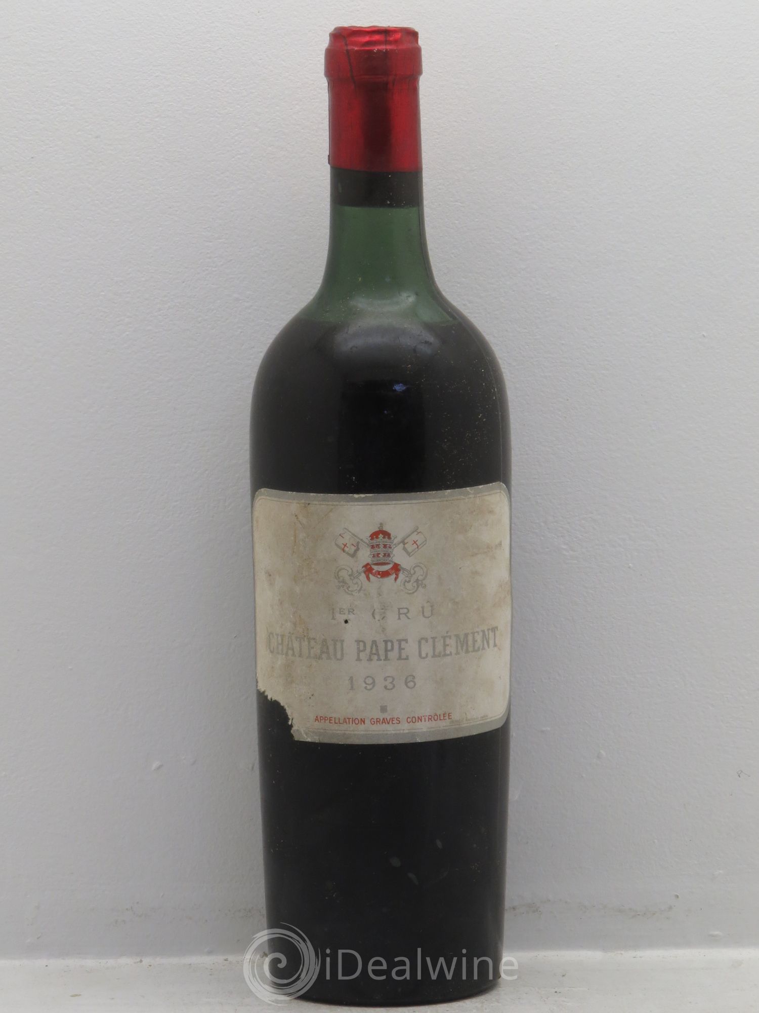 Château Pape Clément Cru Classé de Graves 1936 - Lot de 1 bouteille - 0
