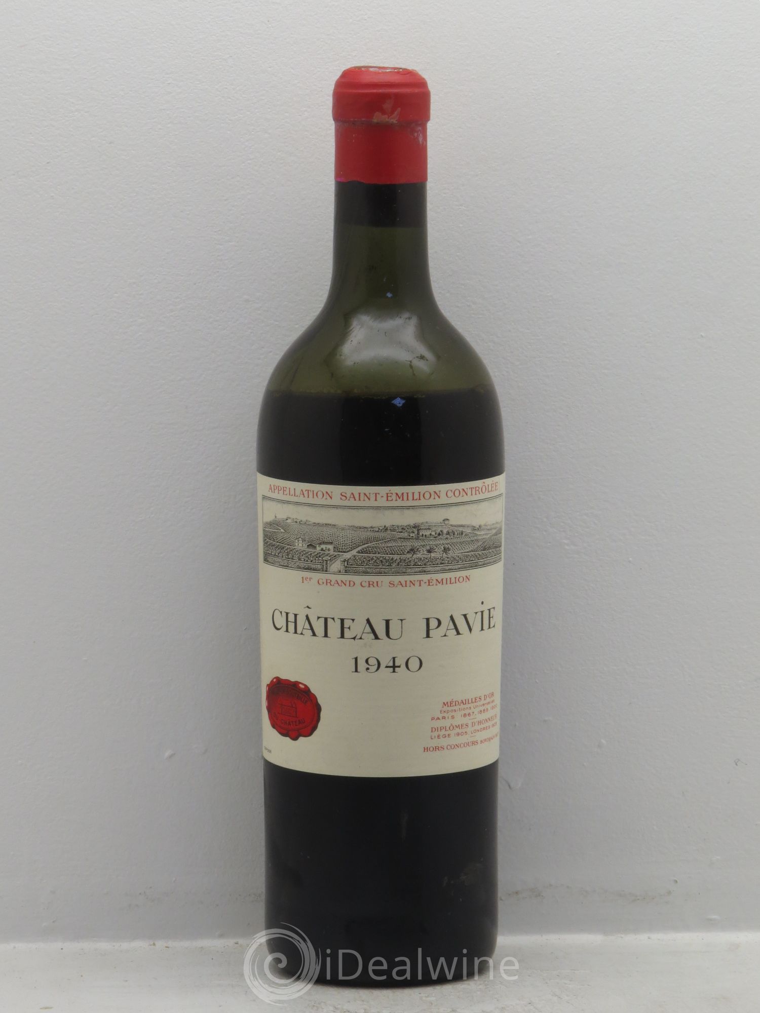 Château Pavie 1er Grand Cru Classé A 1940 - Lot de 1 bouteille - 0