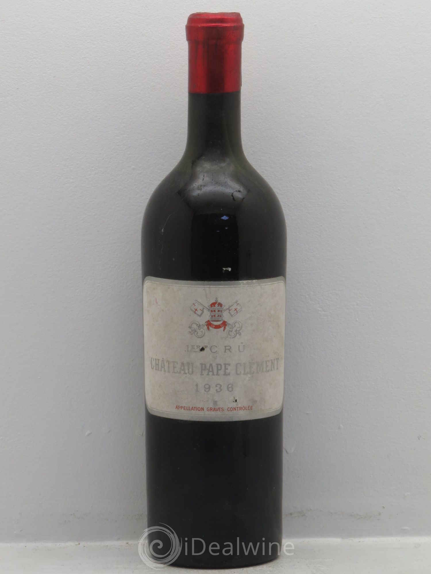 Château Pape Clément Cru Classé de Graves 1936 - Lot de 1 bouteille - 0