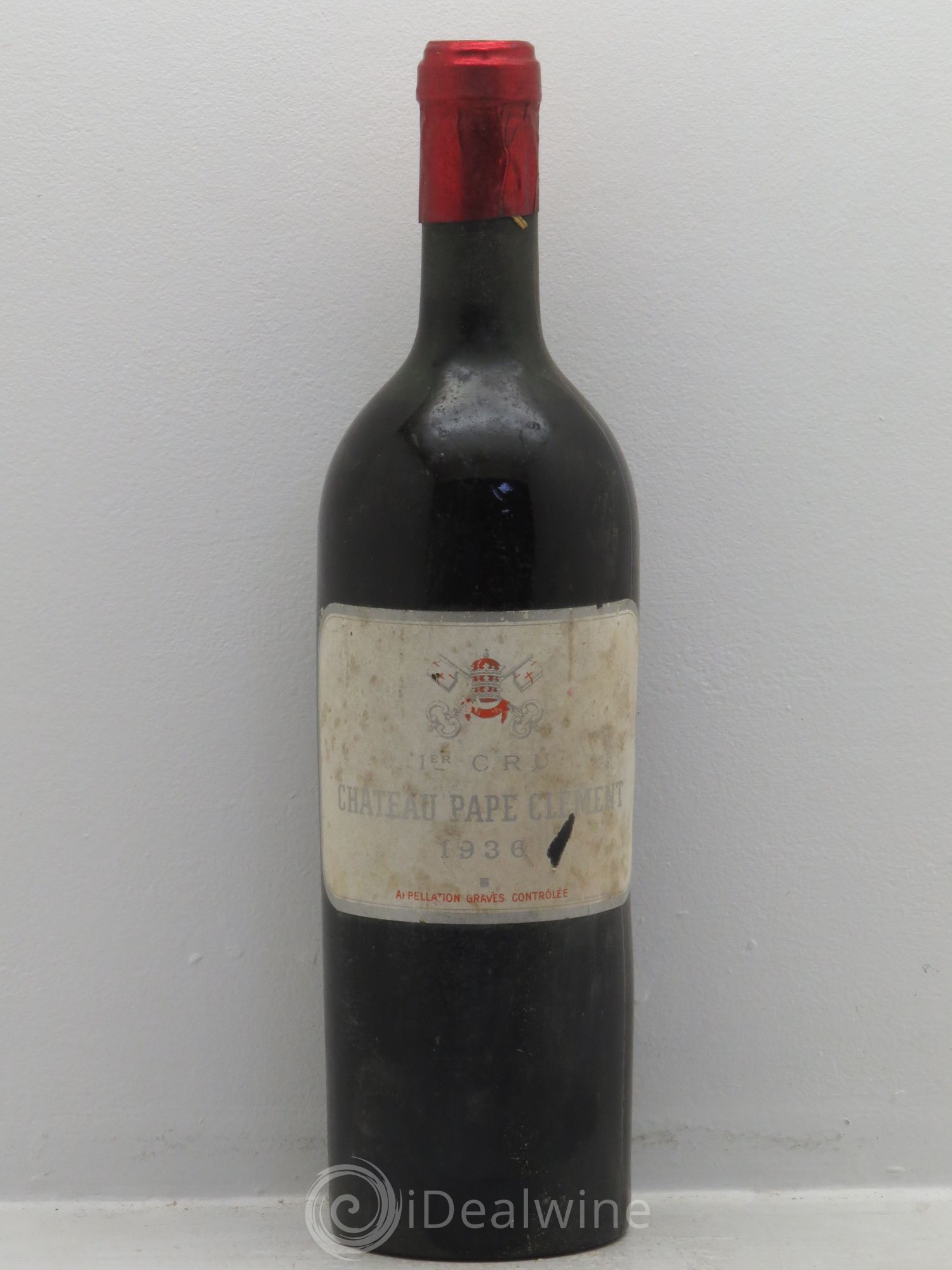 Château Pape Clément Cru Classé de Graves 1936 - Lot de 1 bouteille - 0