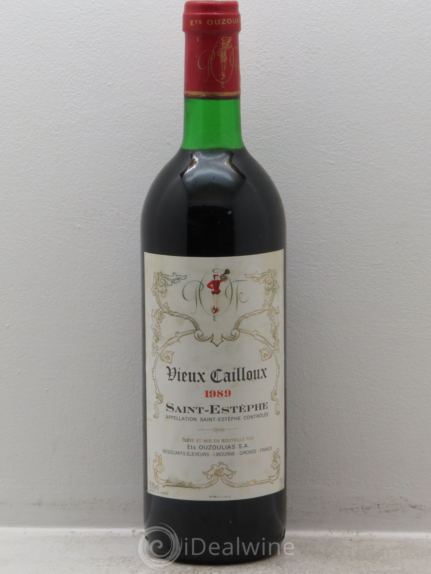 Château Saint-Estèphe Vieux Cailloux 1989 - Posten von 1 Flasche - 0