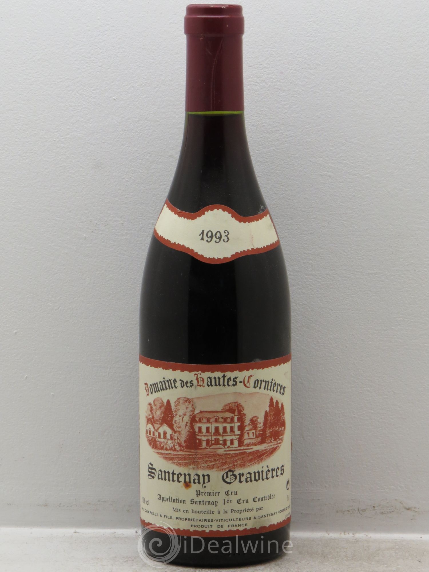 Santenay 1er Cru Domaine des Hautes Cornières 1993 - Lot de 1 bouteille - 0