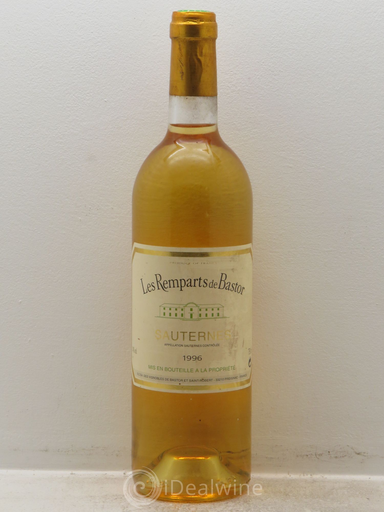 Sauternes Les Remparts de Bastor 1996 - Posten von 1 Flasche - 0