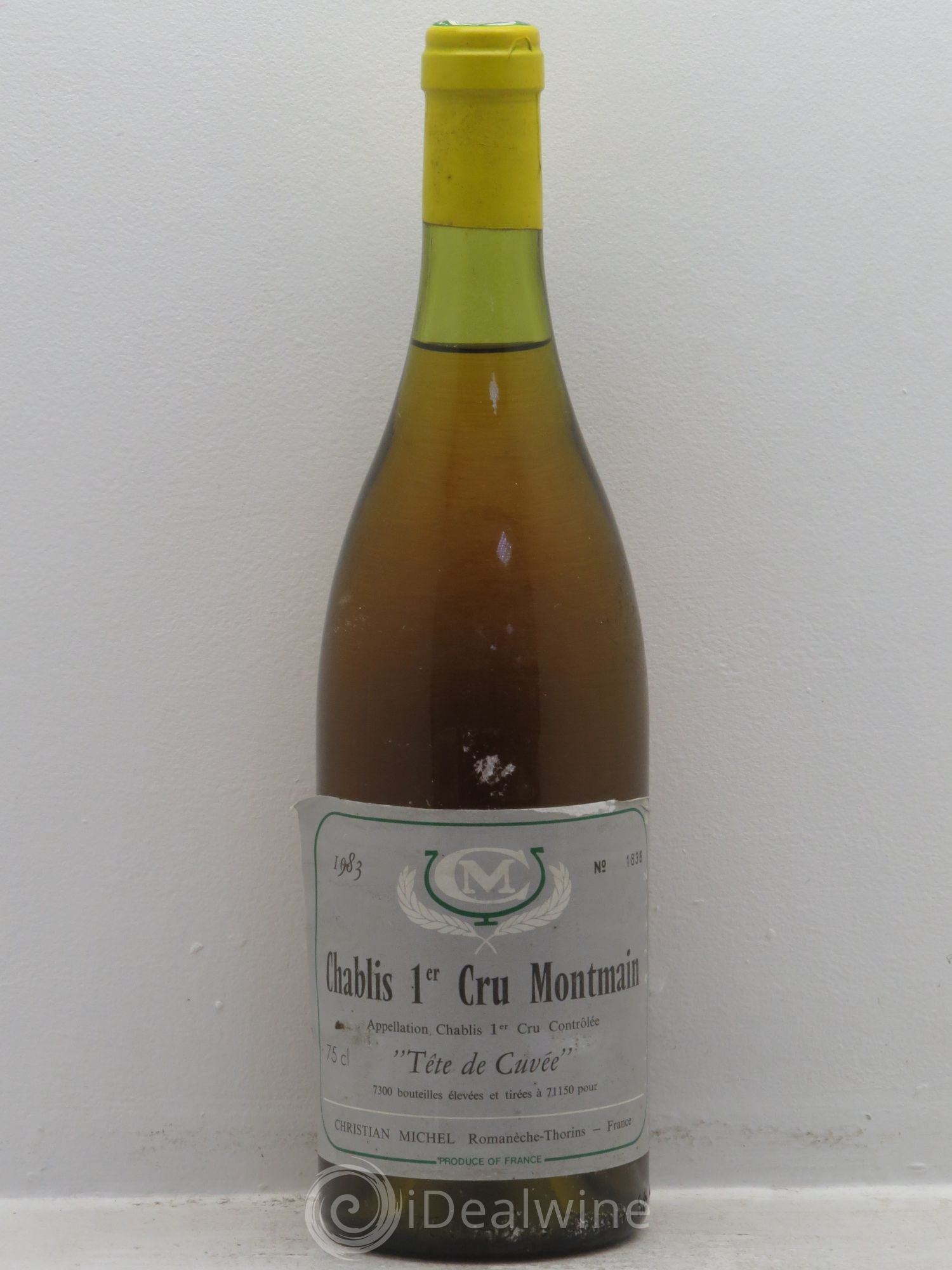 Chablis 1er Cru Tête de Cuvée - C.Michel 1983 - Posten von 1 Flasche - 0