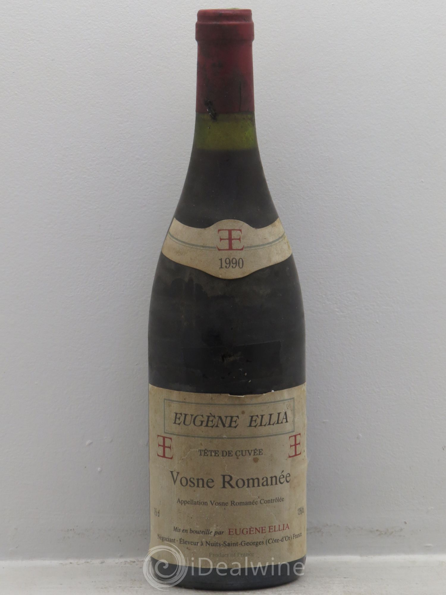 Vosne-Romanée Tête de Cuvée - E. Ellia 1990 - Posten von 1 Flasche - 0
