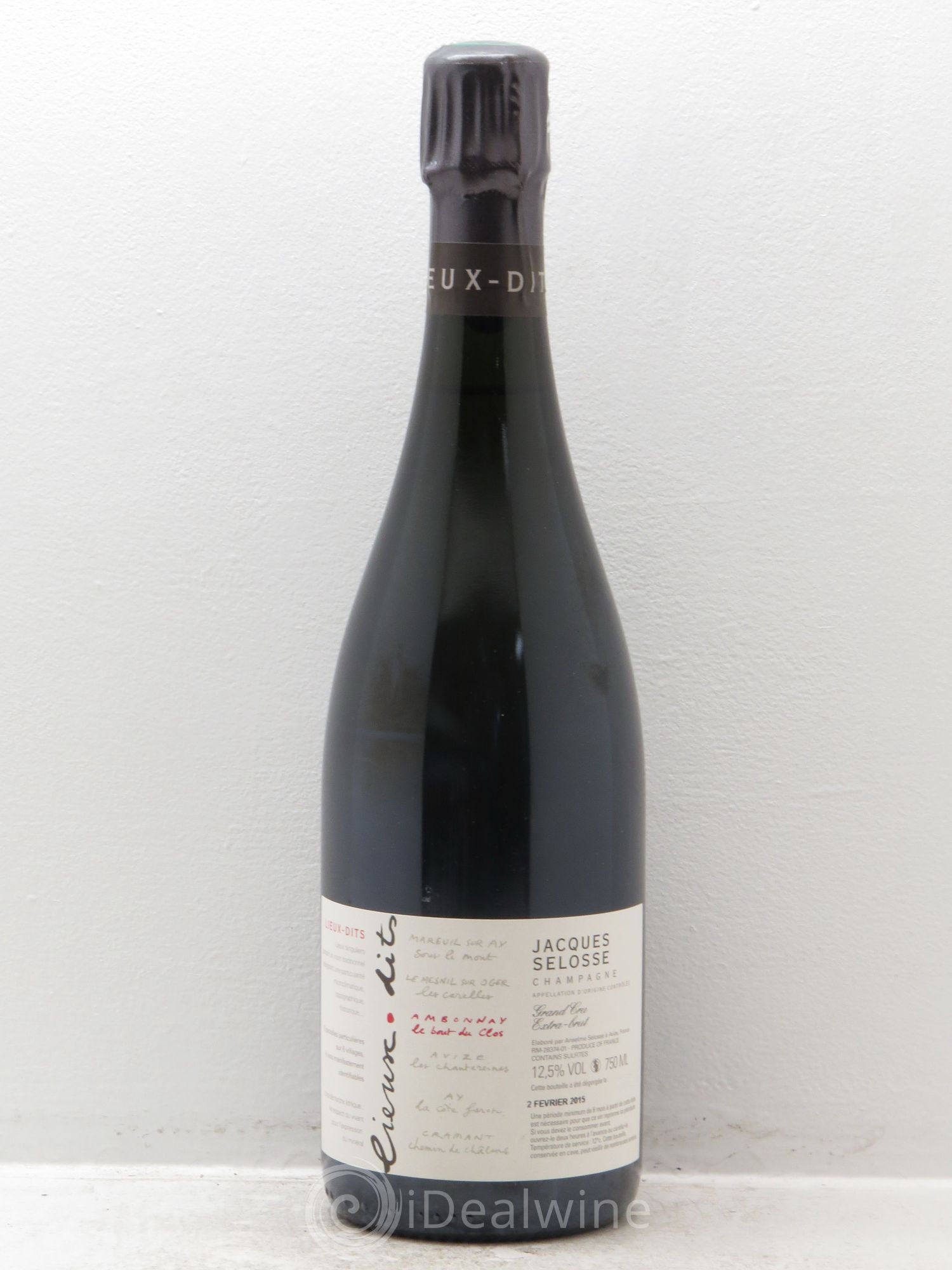 Champagne Selosse Le Bout du Clos GC Extra Brut - Posten von 1 Flasche - 0