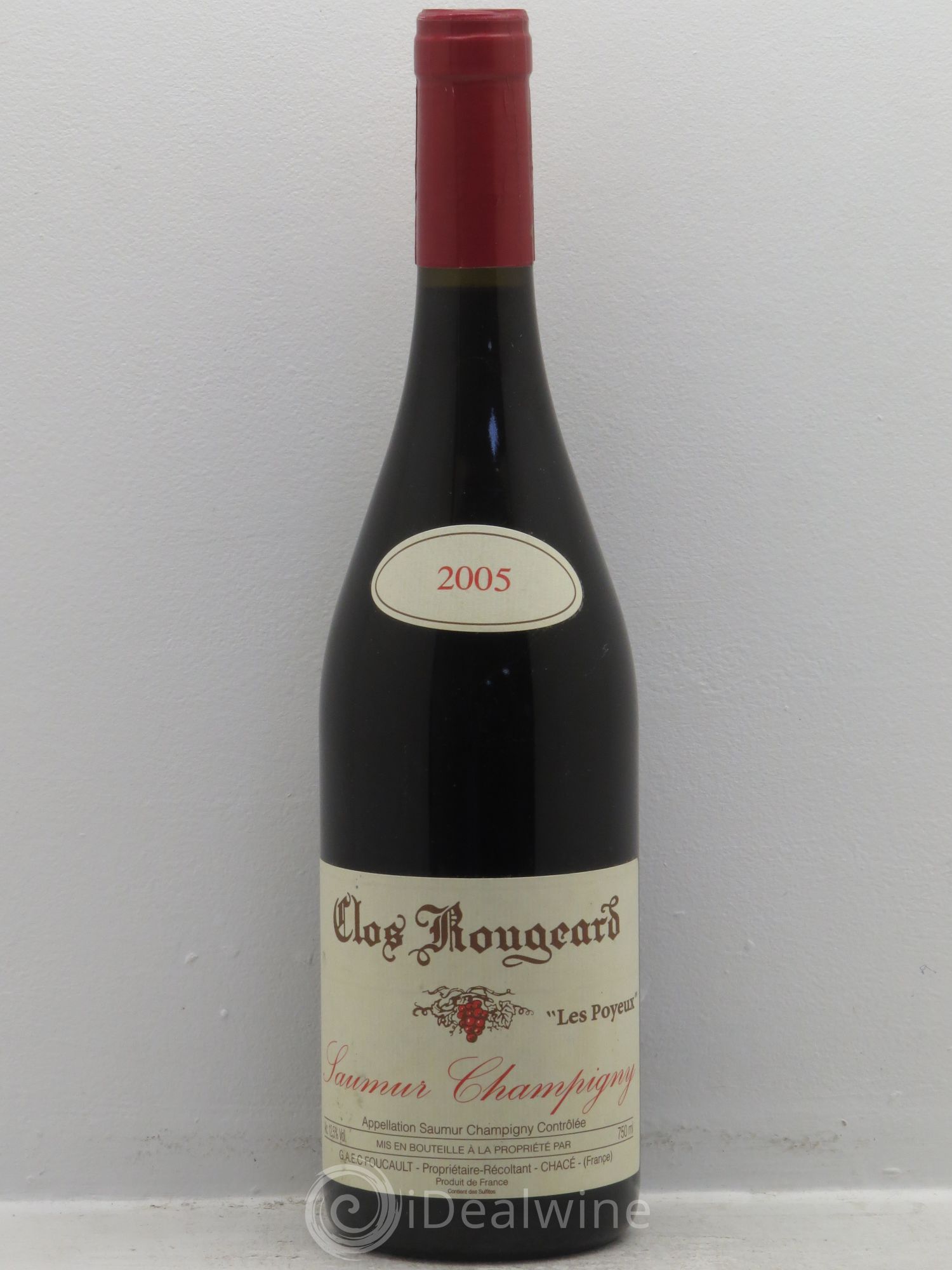 Saumur-Champigny Les Poyeux Clos Rougeard 2005 - Lot de 1 bouteille - 0