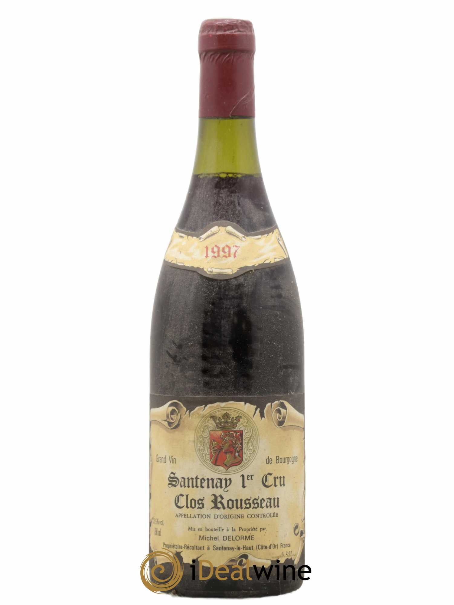 Santenay 1er Cru Clos Rousseau Michel Delorme 1997 - Lot de 1 bouteille - 0
