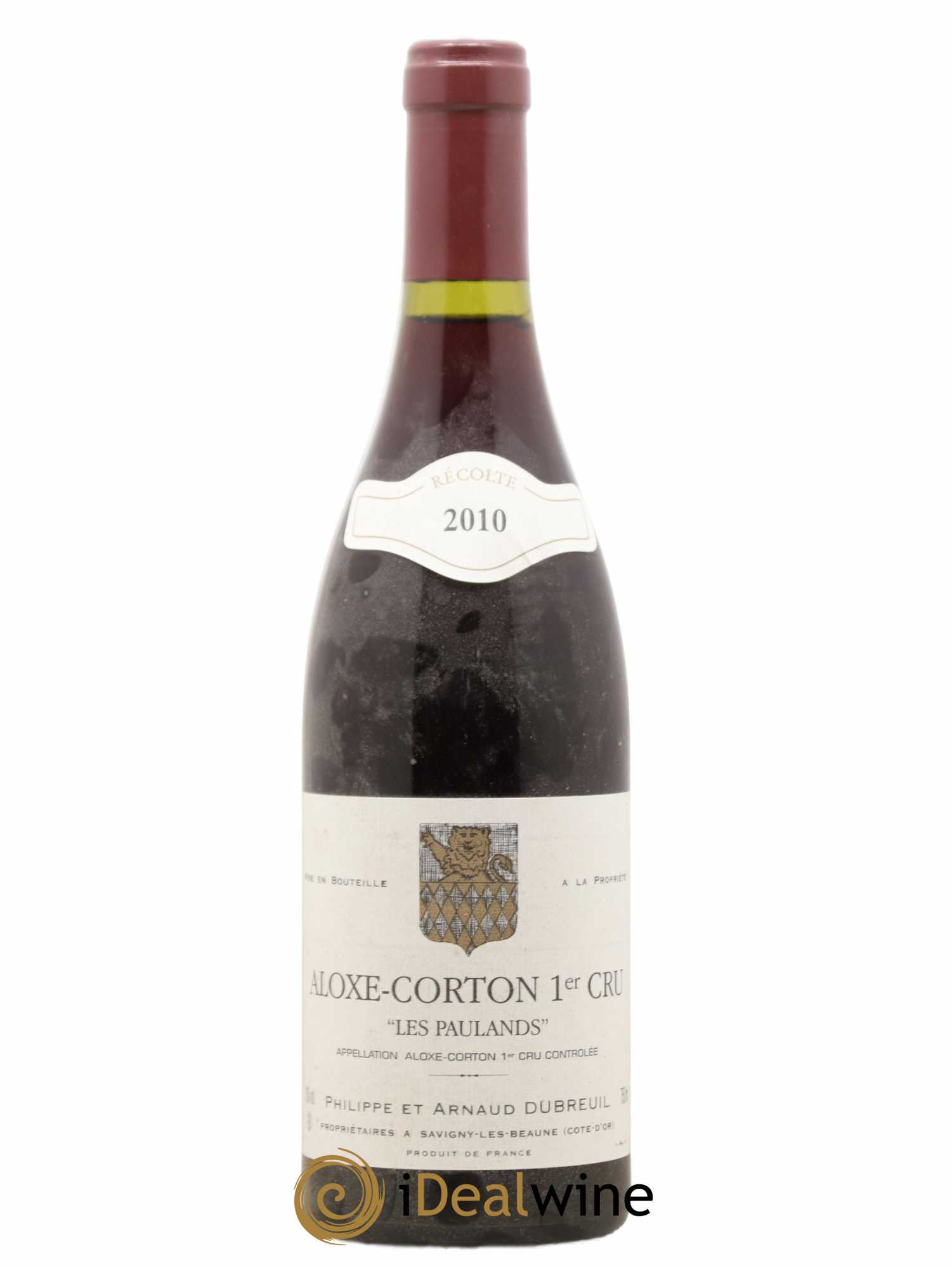 Aloxe-Corton 1er Cru Les Paulands Philippe et Arnaud Dubreuil 2010 - Posten von 1 Flasche - 0