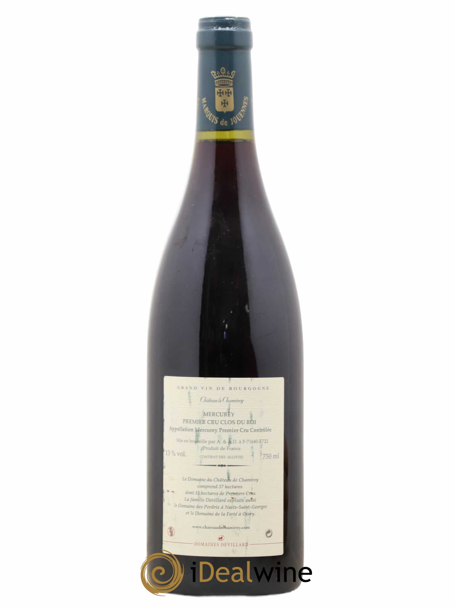 Mercurey 1er Cru Clos du Roi Château de Chamirey 2006 - Lot de 1 bouteille - 1