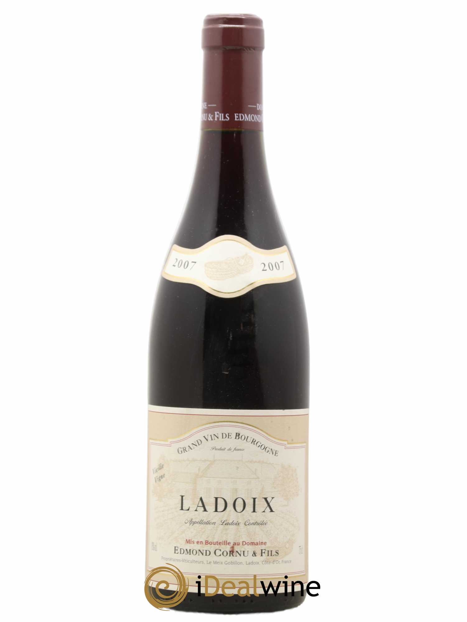 Ladoix Vieilles Vignes Edmond Cornu 2007 - Posten von 1 Flasche - 0