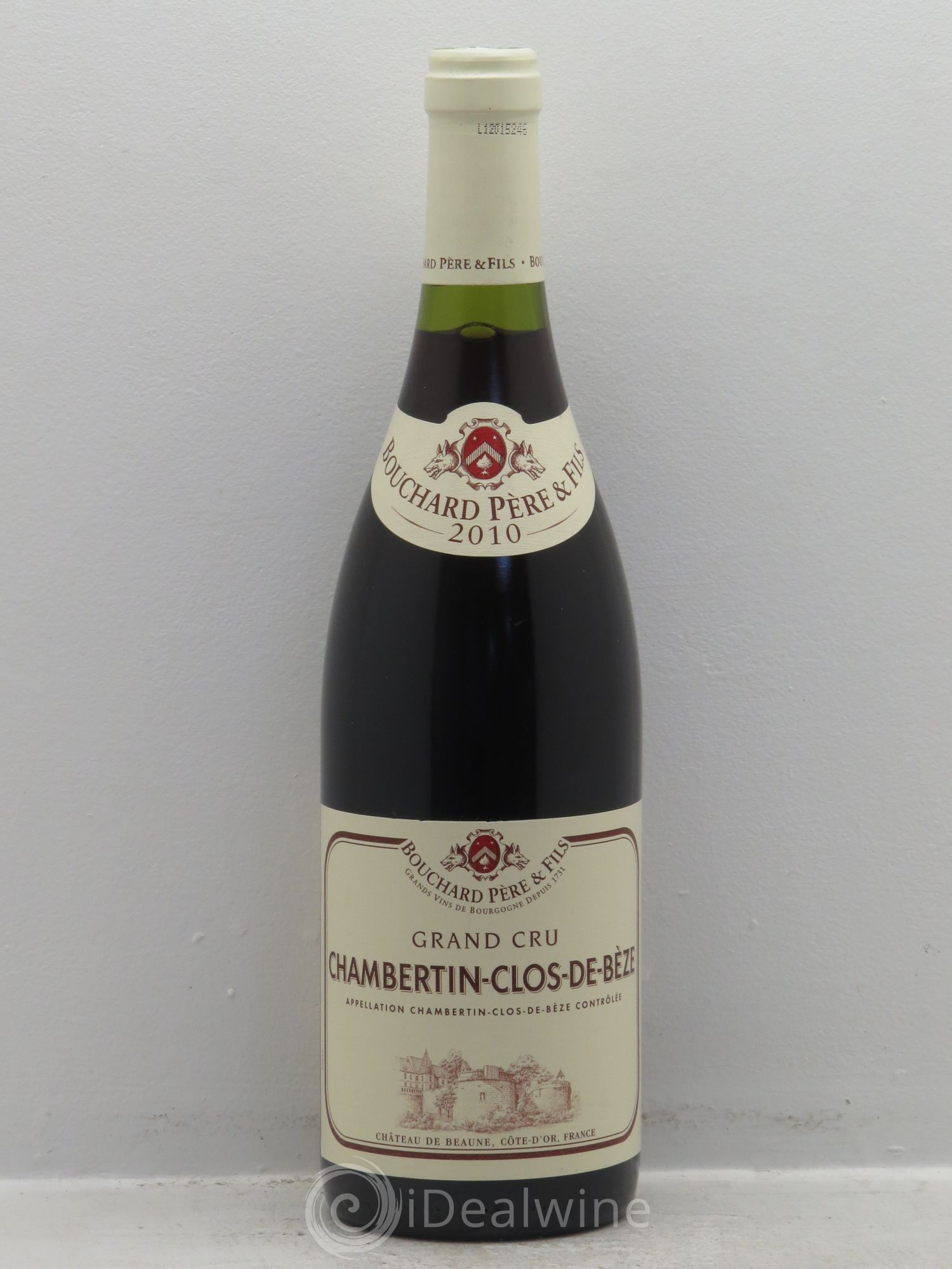 Chambertin Clos de Bèze Grand Cru Bouchard Père & Fils 2010 - Lot de 1 bouteille - 0