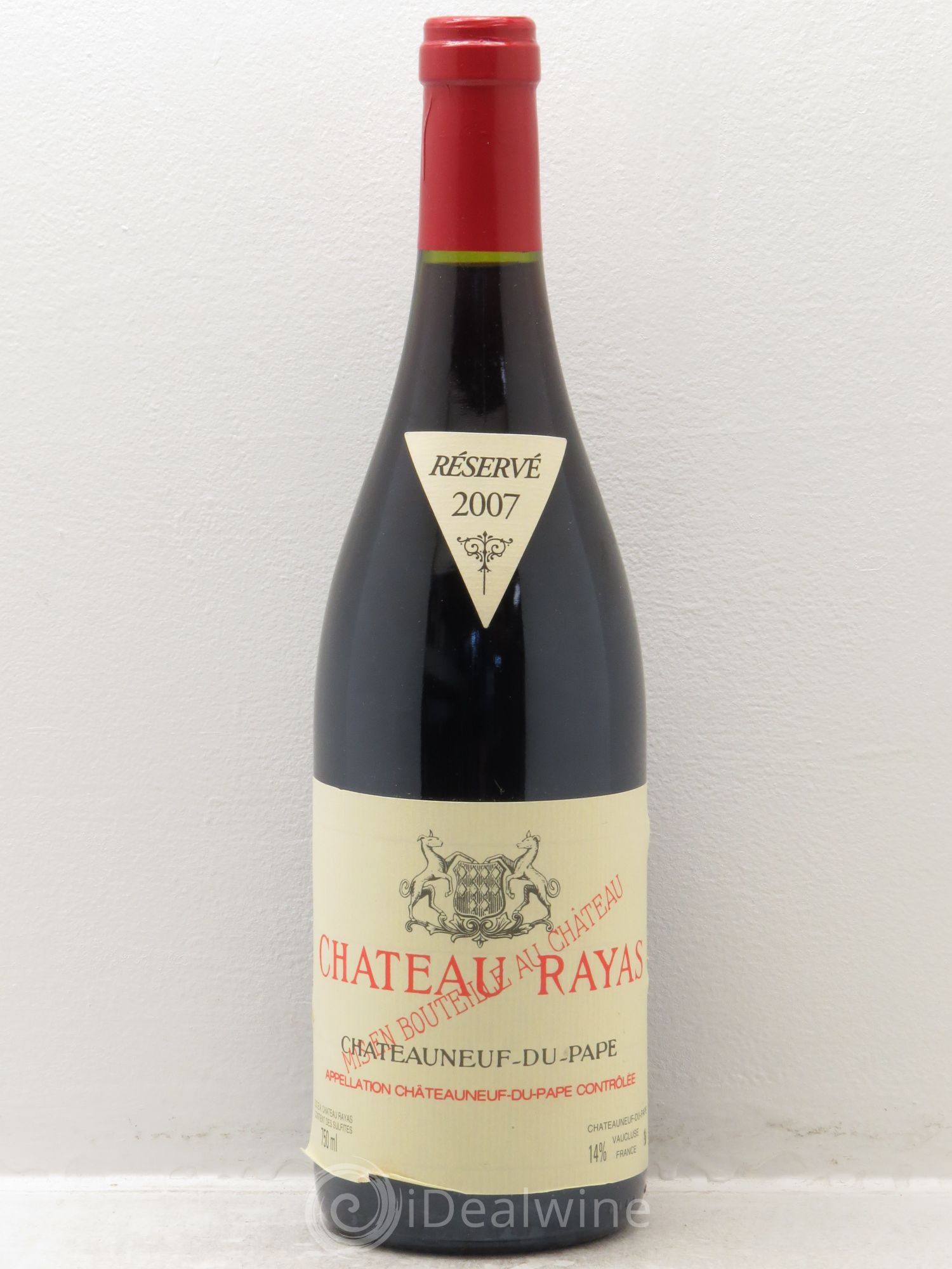 Châteauneuf-du-Pape Château Rayas Emmanuel Reynaud 2007 - Lot de 1 bouteille - 0