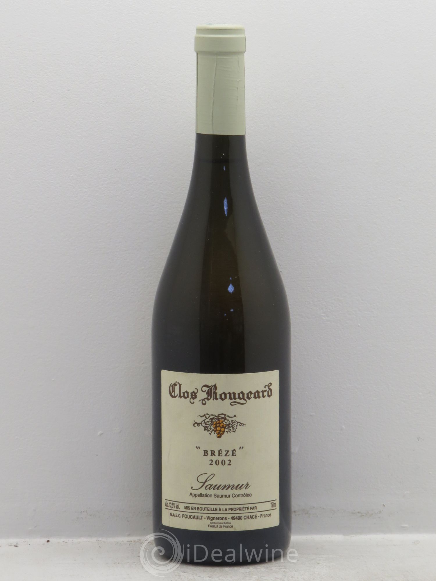 Saumur Brézé Clos Rougeard 2002 - Lot de 1 bouteille - 0