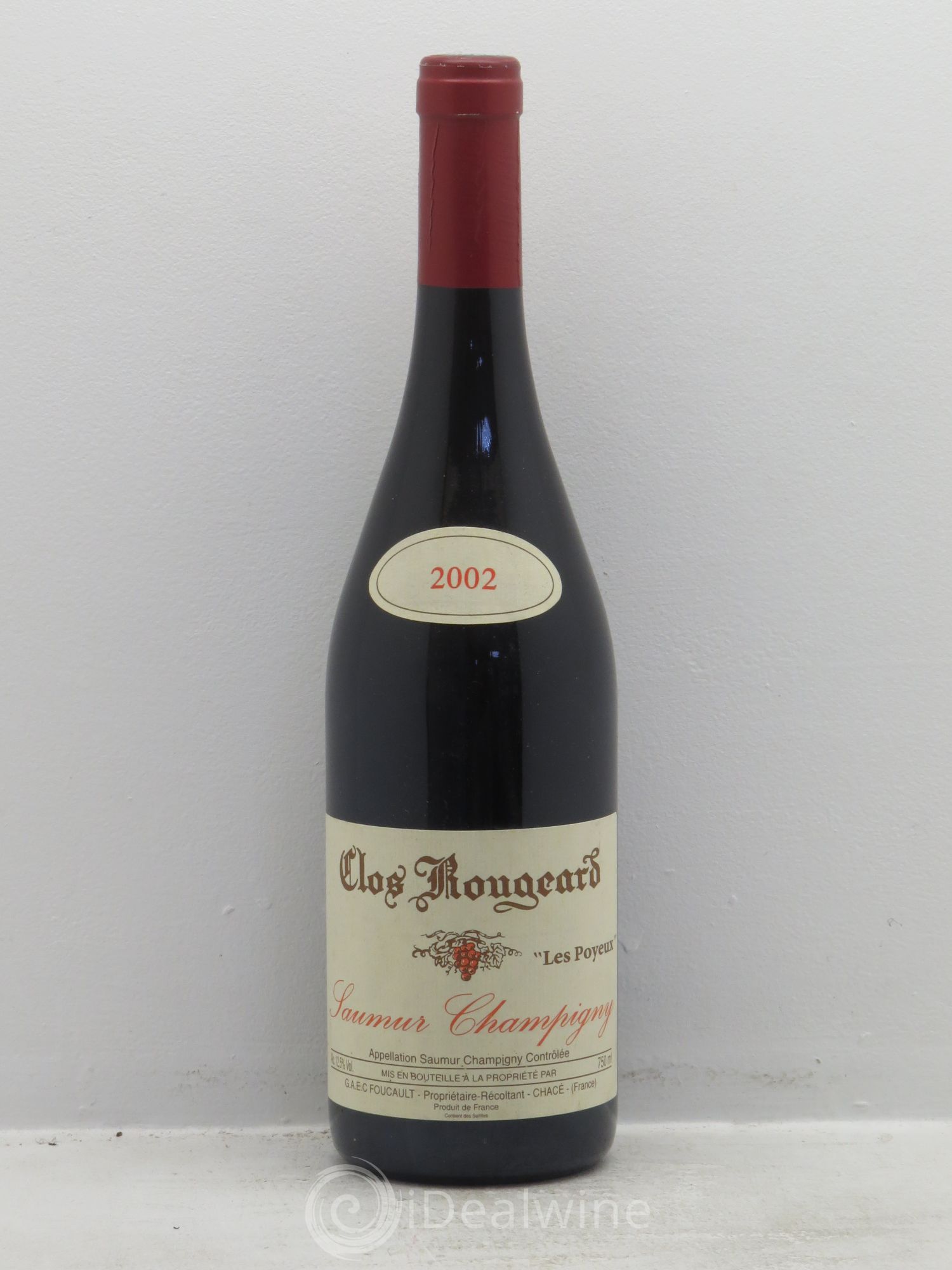 Saumur-Champigny Les Poyeux Clos Rougeard 2002 - Lot de 1 bouteille - 0
