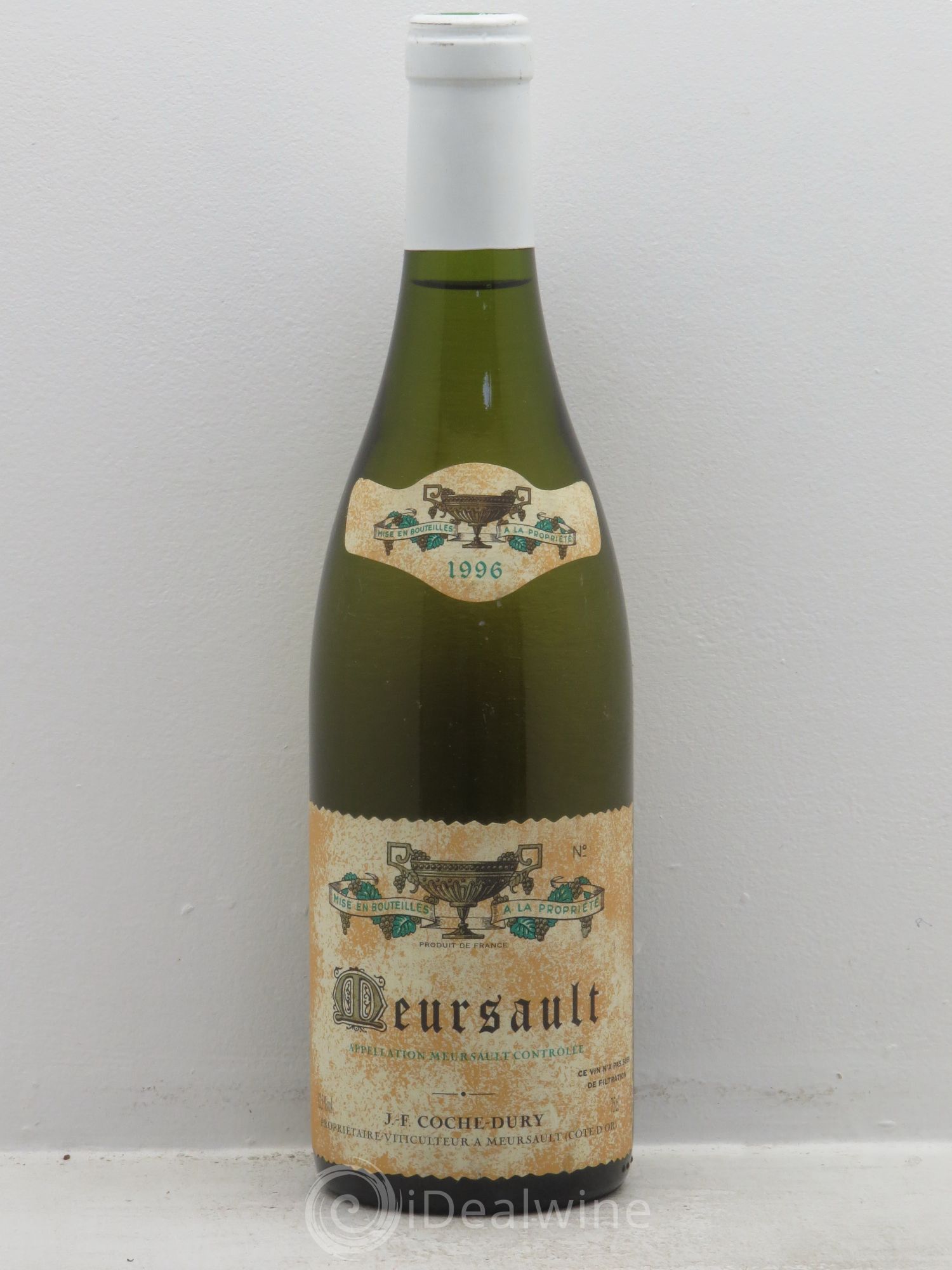 Meursault Coche Dury (Domaine) 1996 - Lot de 1 bouteille - 0
