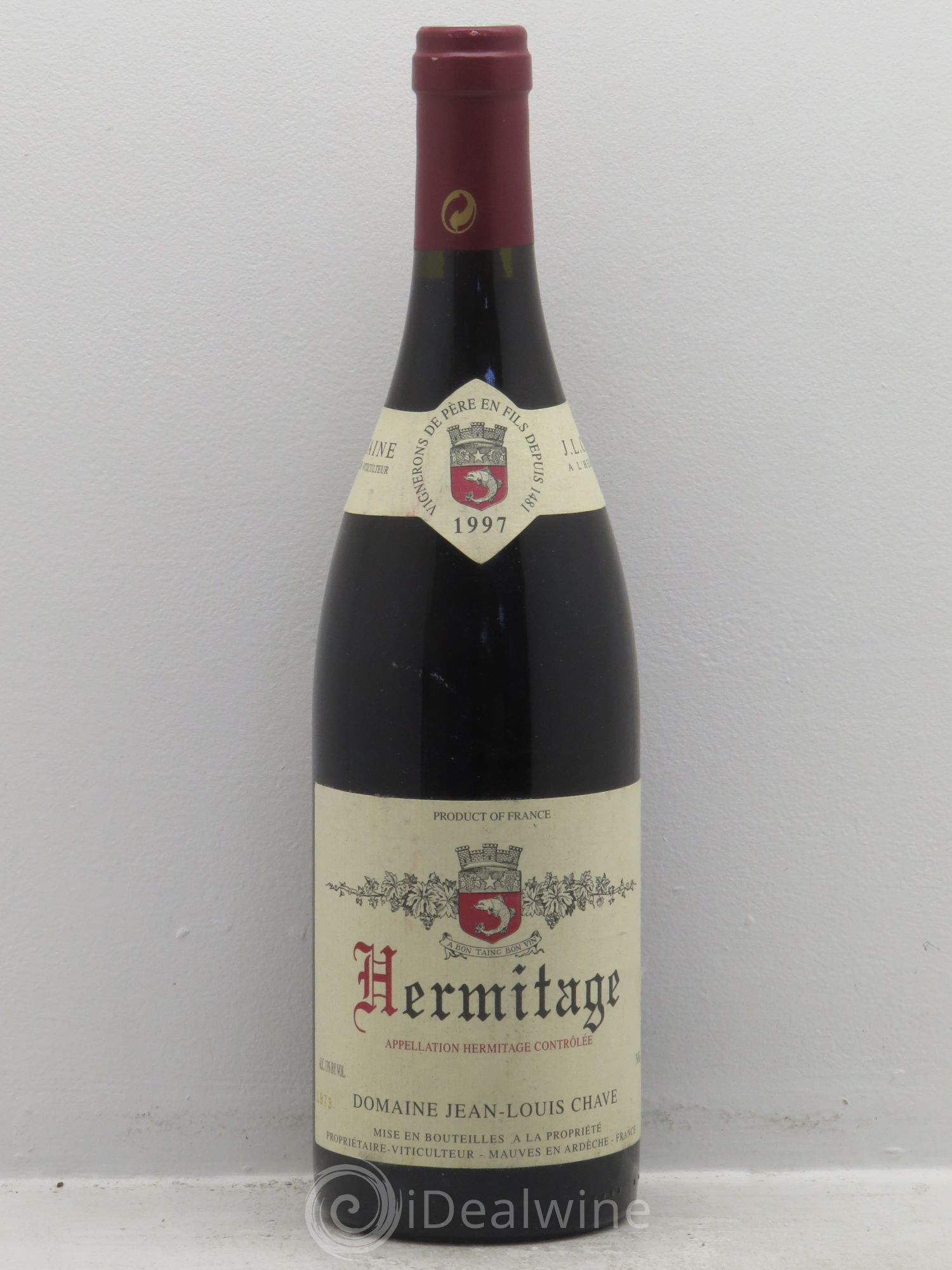 Hermitage Jean-Louis Chave 1997 - Lot de 1 bouteille - 0