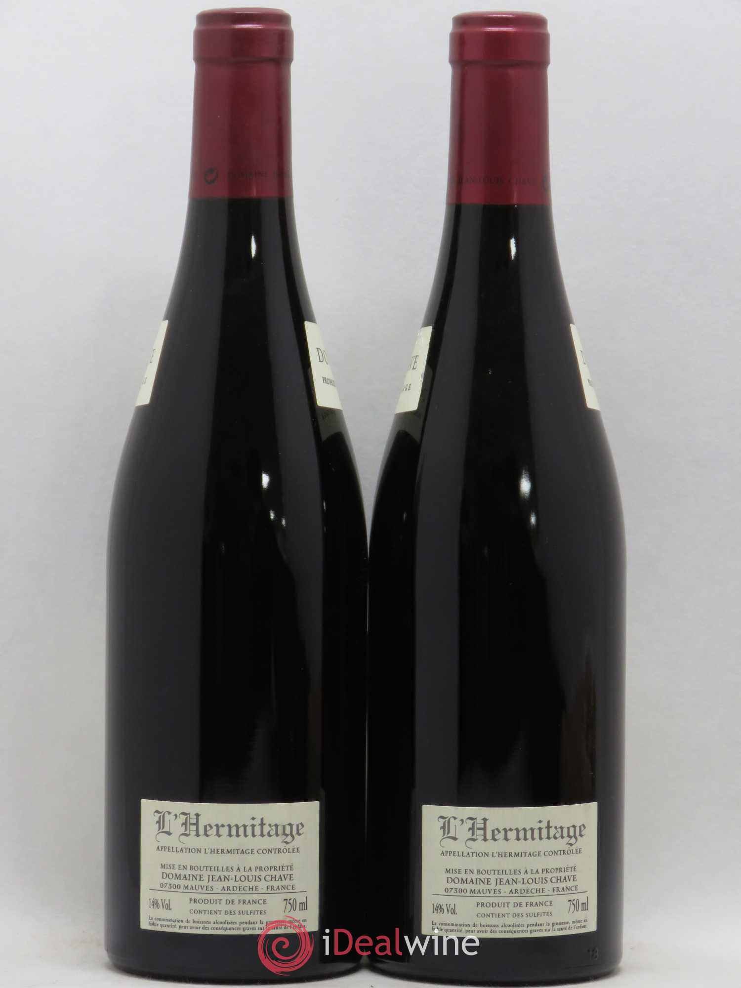 Hermitage Jean-Louis Chave 2012 - Lot de 2 bouteilles - 1