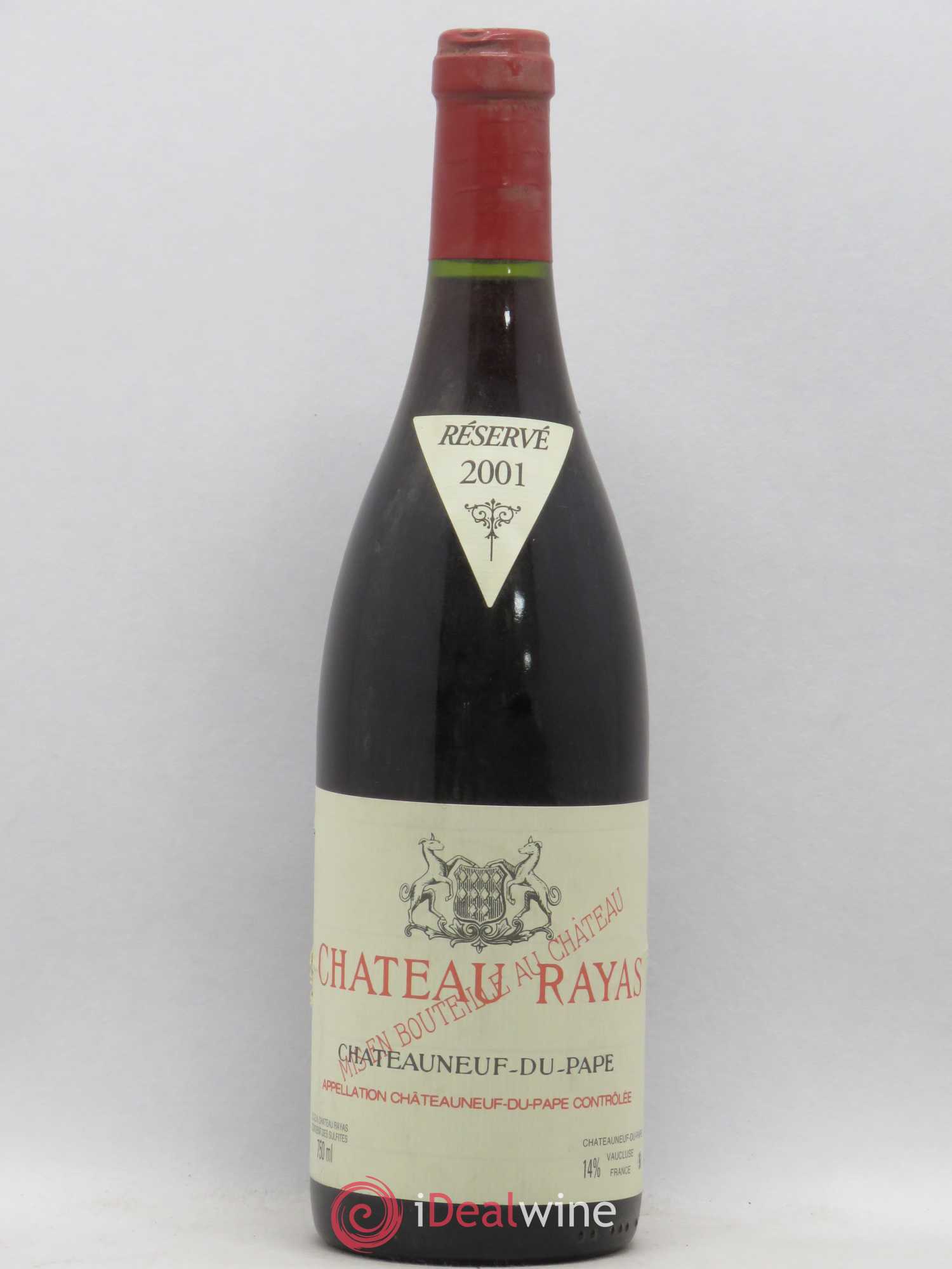 Châteauneuf-du-Pape Château Rayas Emmanuel Reynaud 2001 - Lot de 1 bouteille - 0
