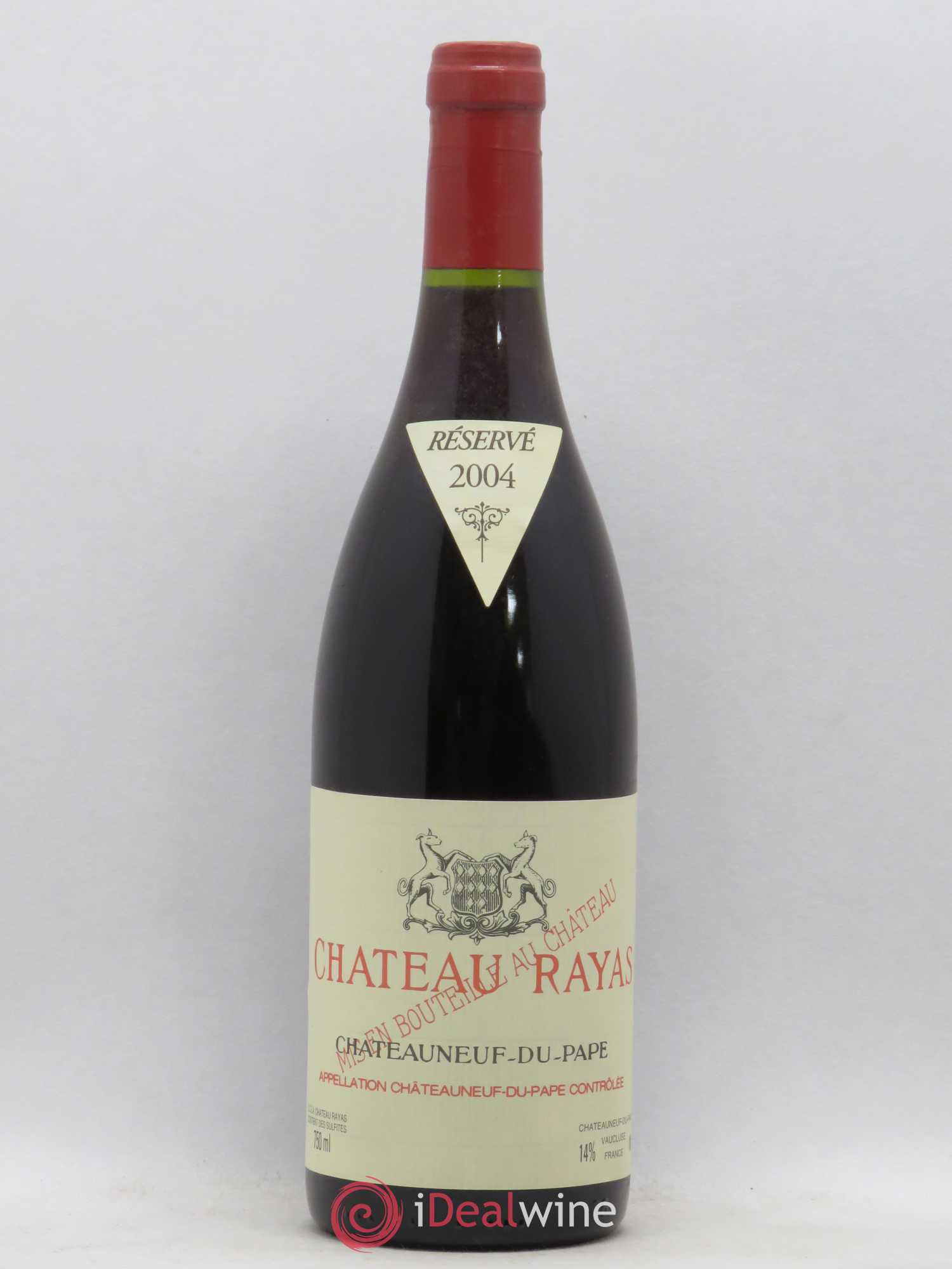 Châteauneuf-du-Pape Château Rayas Emmanuel Reynaud 2004 - Lot de 1 bouteille - 0