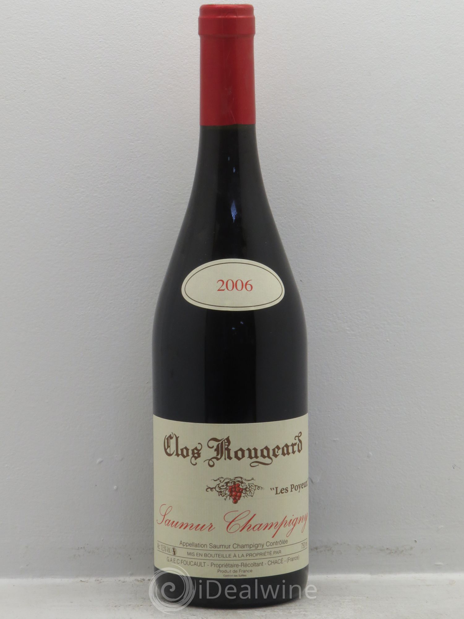 Saumur-Champigny Les Poyeux Clos Rougeard 2006 - Lot de 1 bouteille - 0