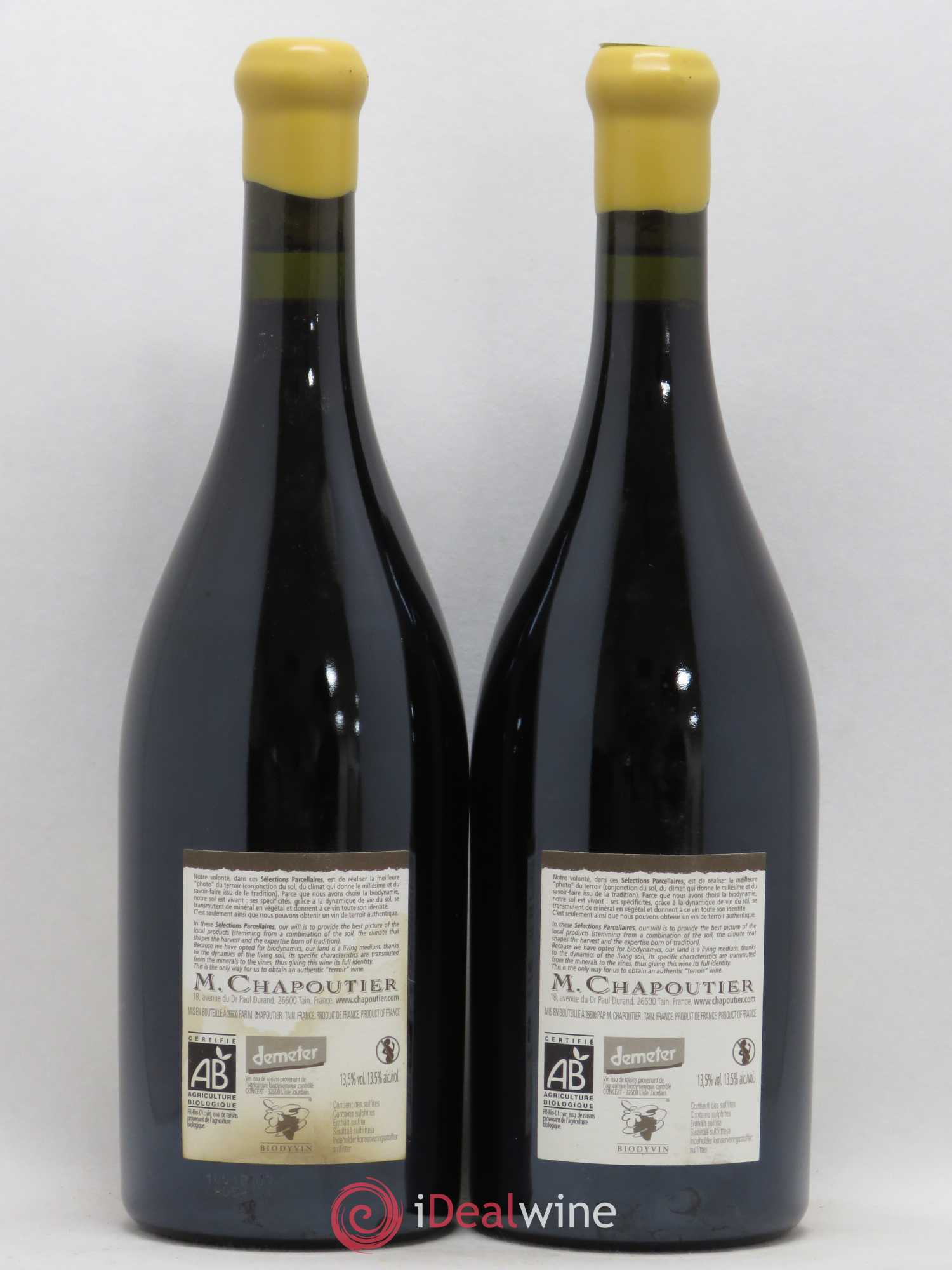Hermitage Ermitage l'Ermite Chapoutier 2008 - Lot de 2 bouteilles - 1