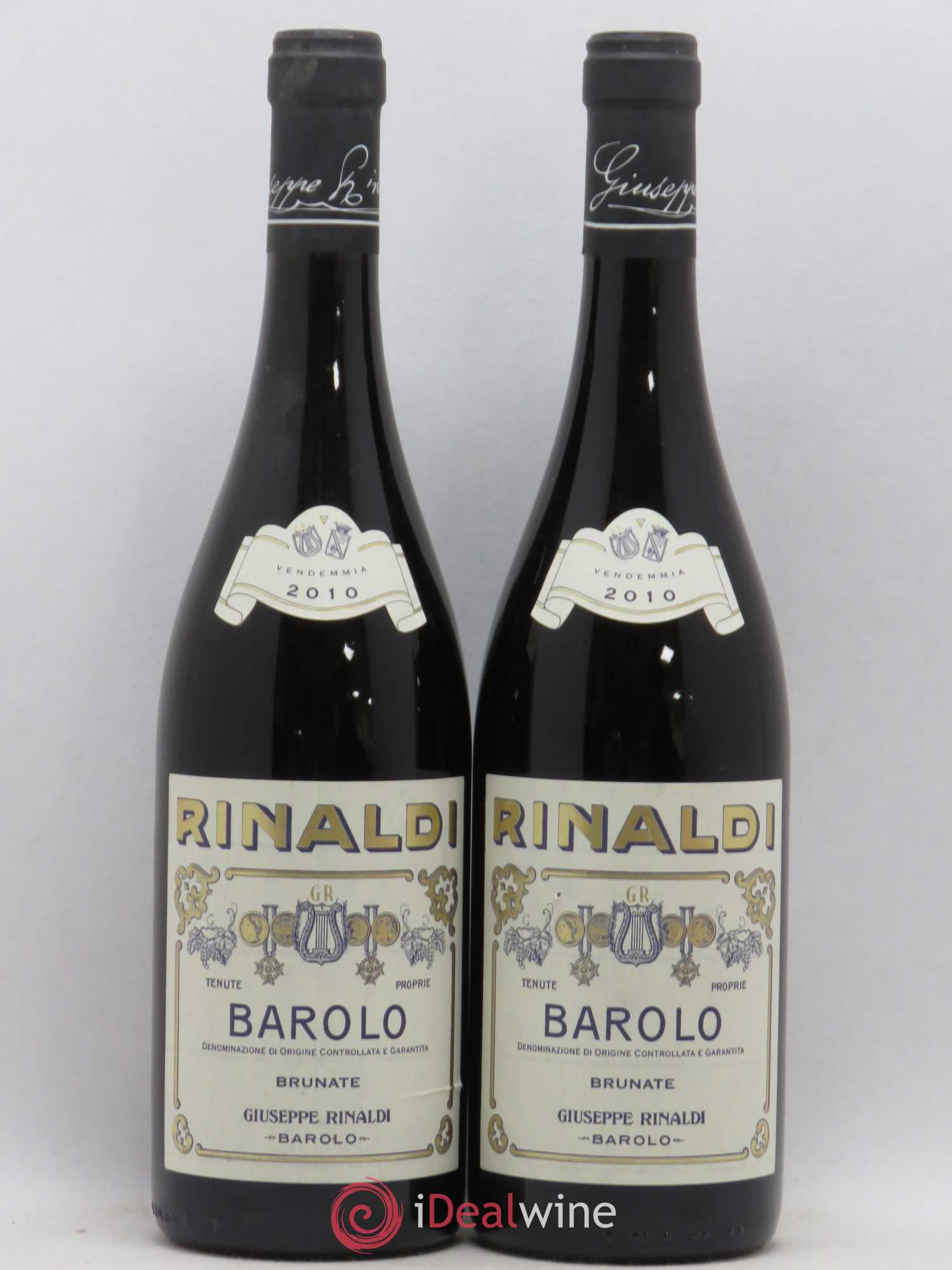 Barolo DOCG Brunate Giuseppe Rinaldi 2010 - Lotto di 2 bottiglie - 0