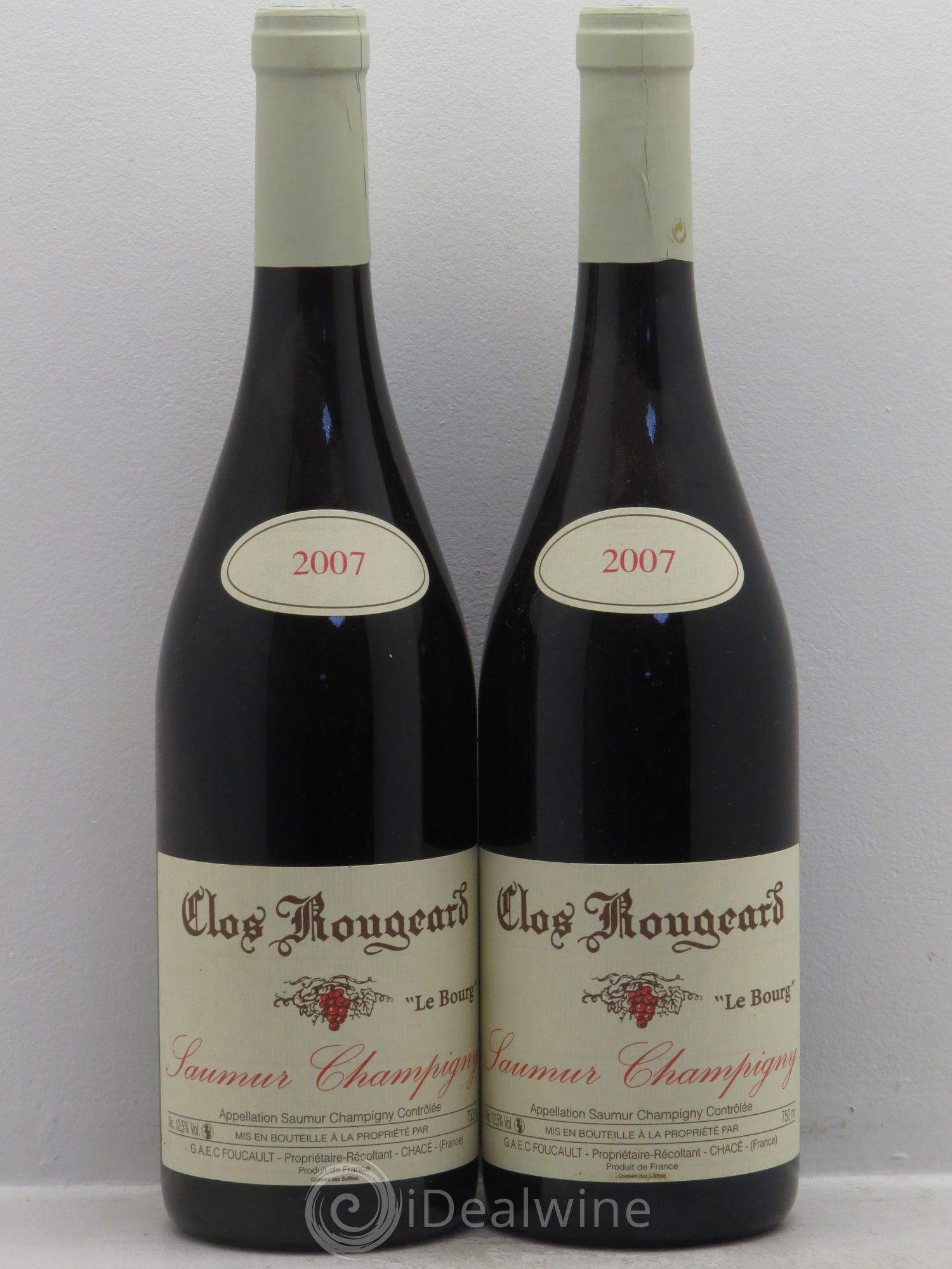 Saumur-Champigny Le Bourg Clos Rougeard 2007 - Lot de 2 bouteilles - 0
