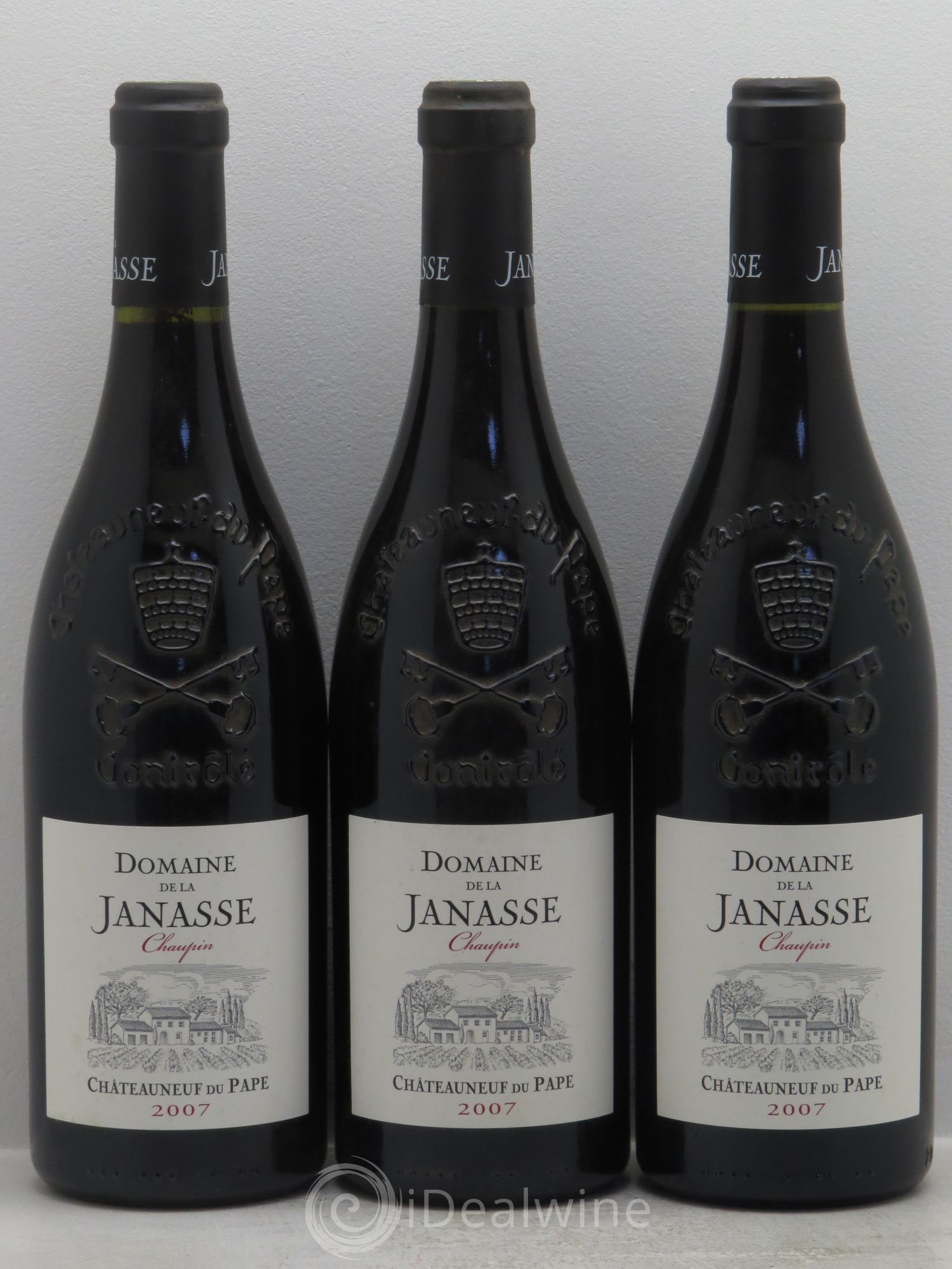 Châteauneuf-du-Pape Cuvée Chaupin La Janasse (Domaine de) 2007 - Lot de 3 bouteilles - 0