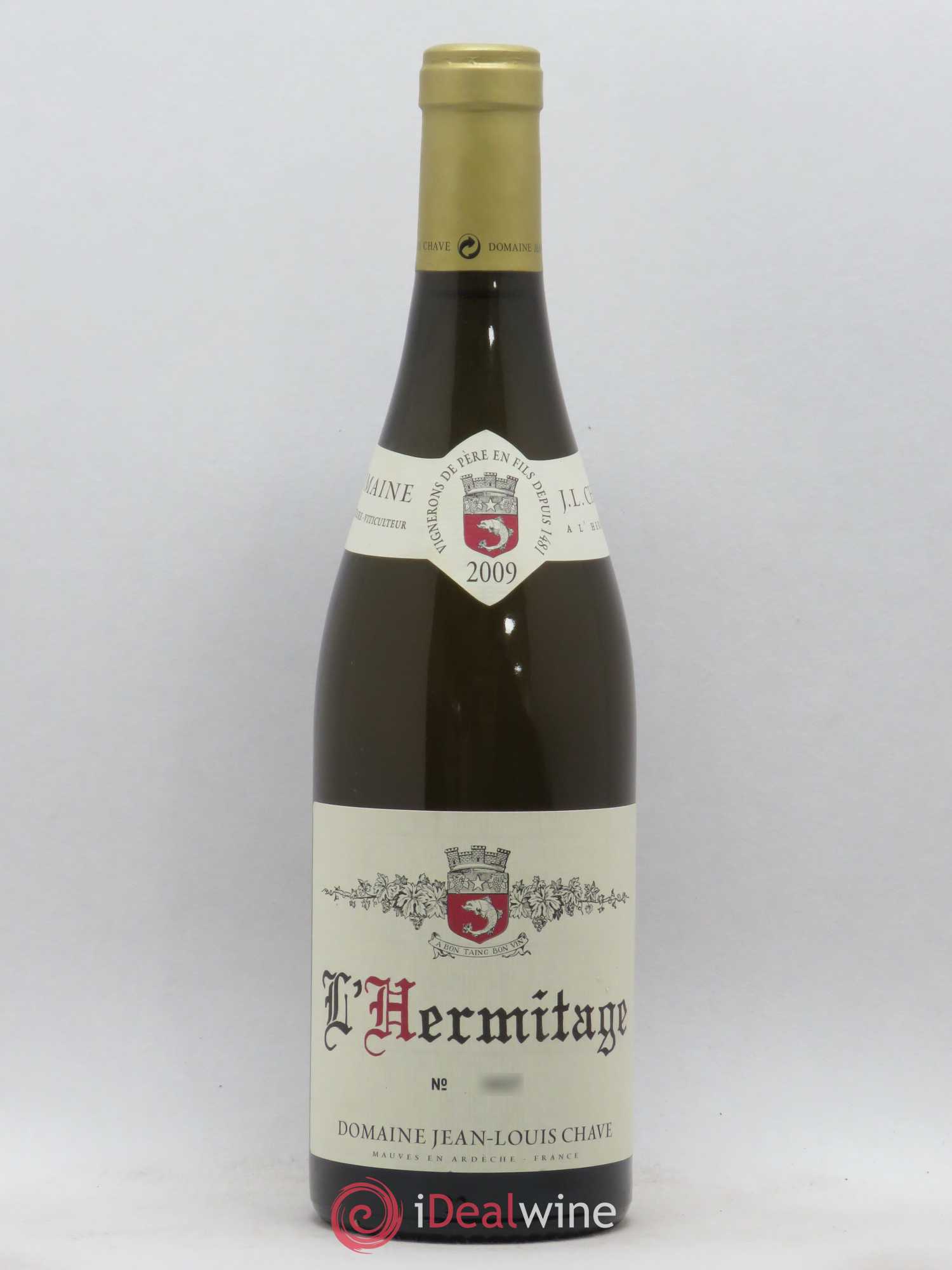 Hermitage Jean-Louis Chave 2009 - Lot de 1 bouteille - 0