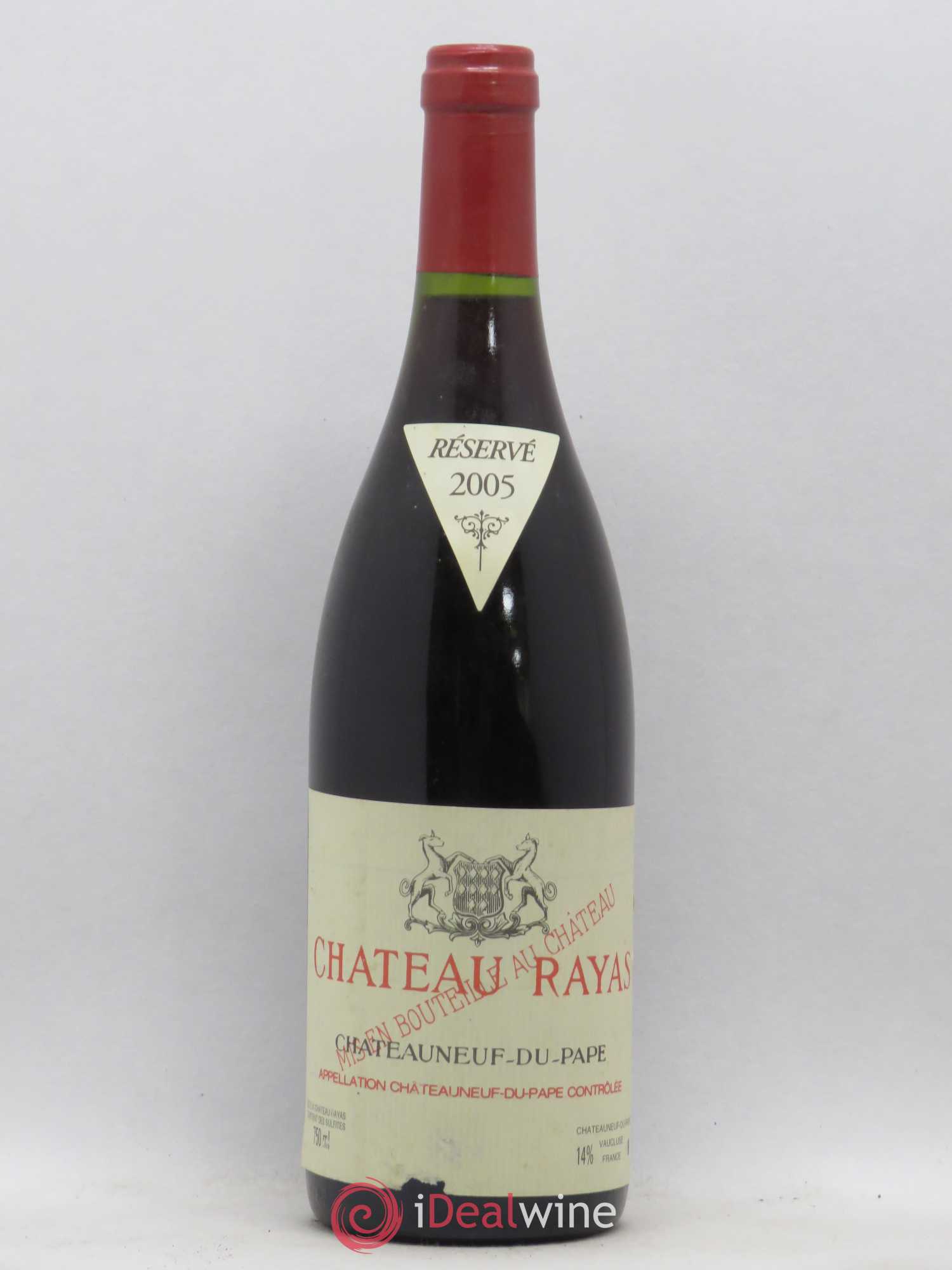 Châteauneuf-du-Pape Château Rayas Emmanuel Reynaud 2005 - Lot de 1 bouteille - 0