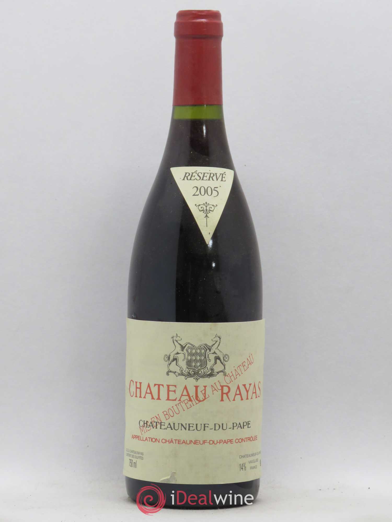 Châteauneuf-du-Pape Château Rayas Emmanuel Reynaud 2005 - Lot de 1 bouteille - 0
