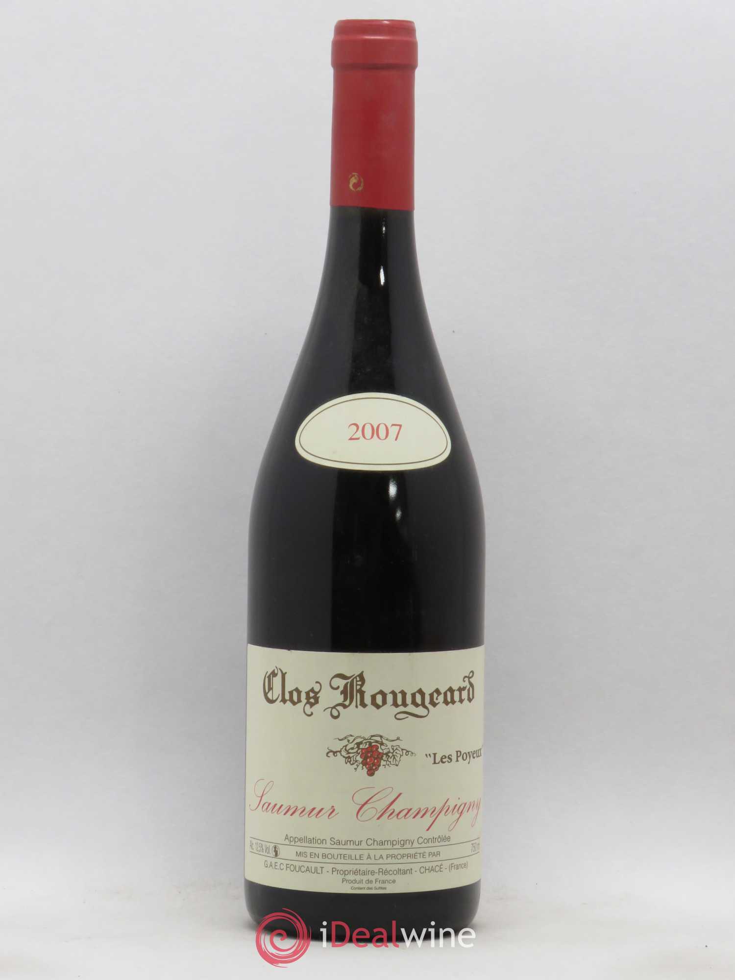 Saumur-Champigny Les Poyeux Clos Rougeard 2007 - Lot de 1 bouteille - 0
