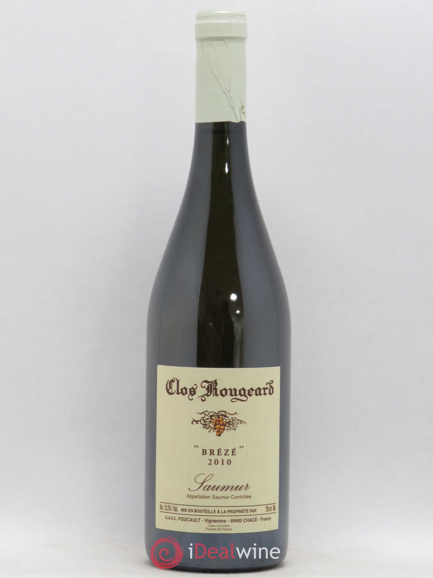 Saumur Brézé Clos Rougeard 2010 - Lot de 1 bouteille - 0