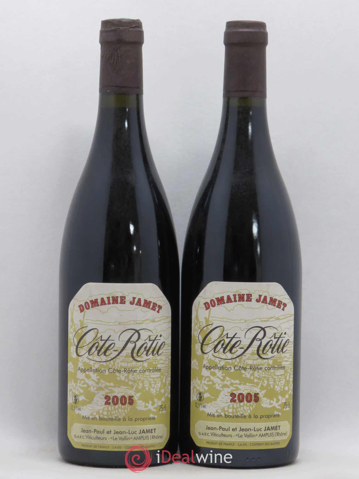 Côte-Rôtie Jamet (Domaine) 2005 - Lot de 2 bouteilles - 0