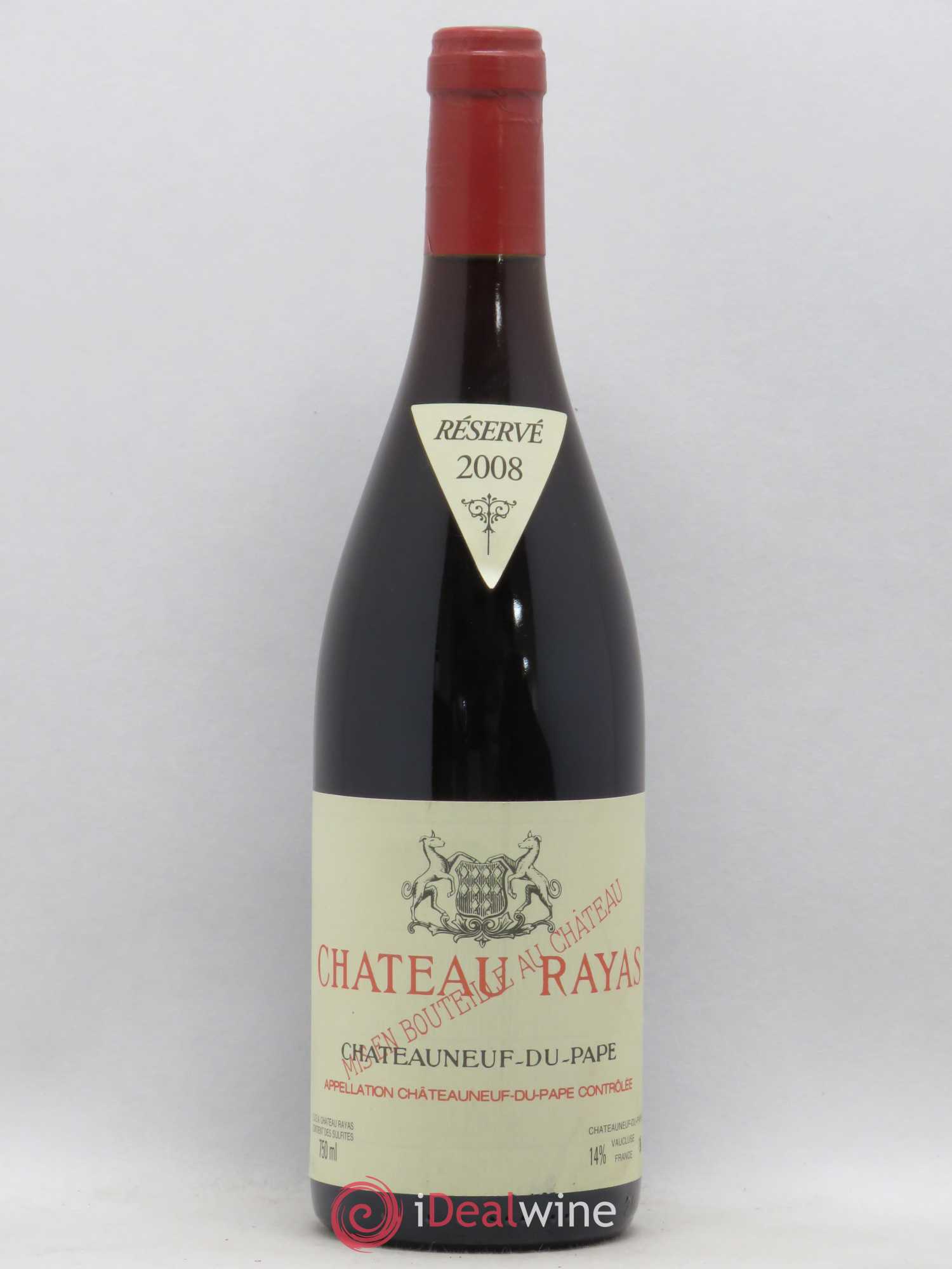 Châteauneuf-du-Pape Château Rayas Emmanuel Reynaud 2008 - Lot de 1 bouteille - 0