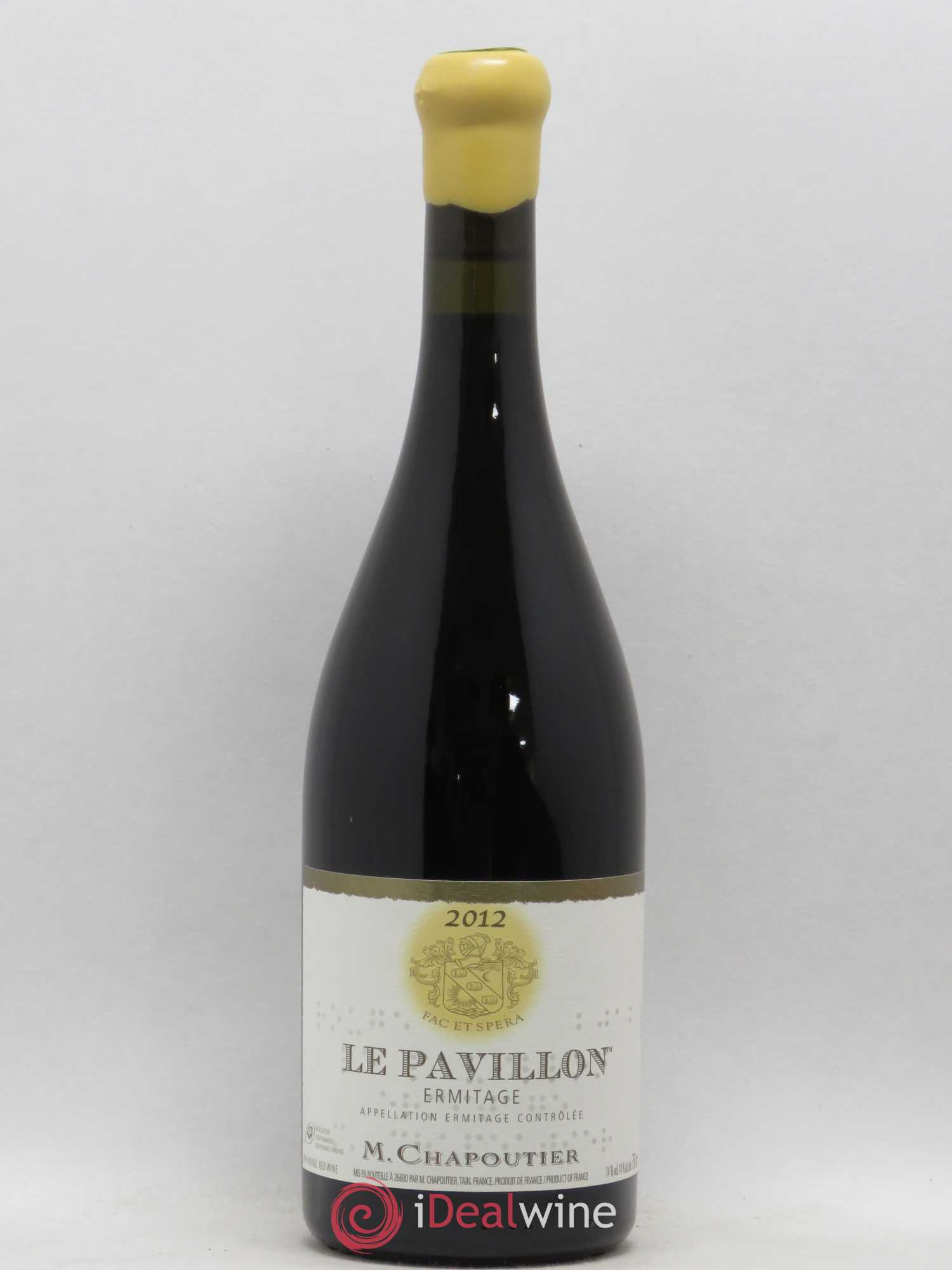 Hermitage Ermitage Le Pavillon Chapoutier 2012 - Lot de 1 bouteille - 0