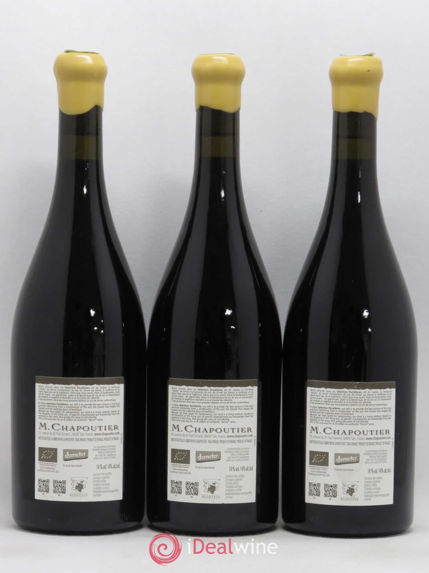 Hermitage Ermitage l'Ermite Chapoutier 2012 - Lot de 3 bouteilles - 1