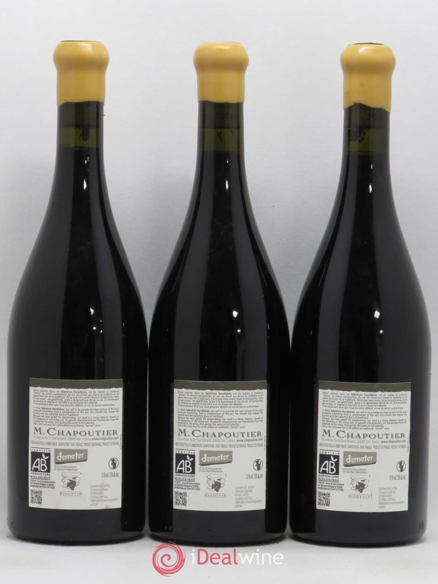 Hermitage Ermitage l'Ermite Chapoutier 2010 - Lot de 3 bouteilles - 1