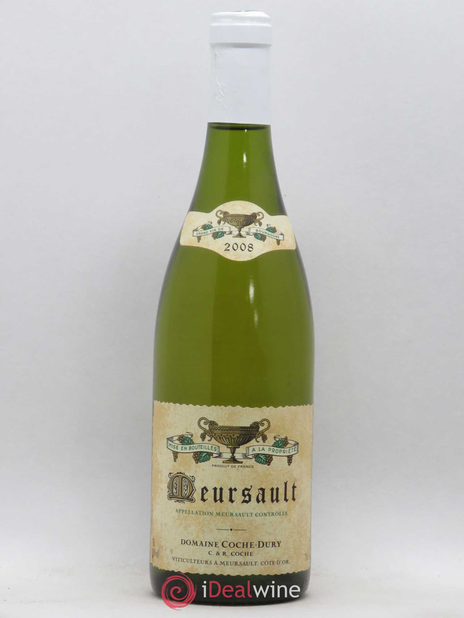 Meursault Coche Dury (Domaine) 2008 - Lot de 1 bouteille - 0