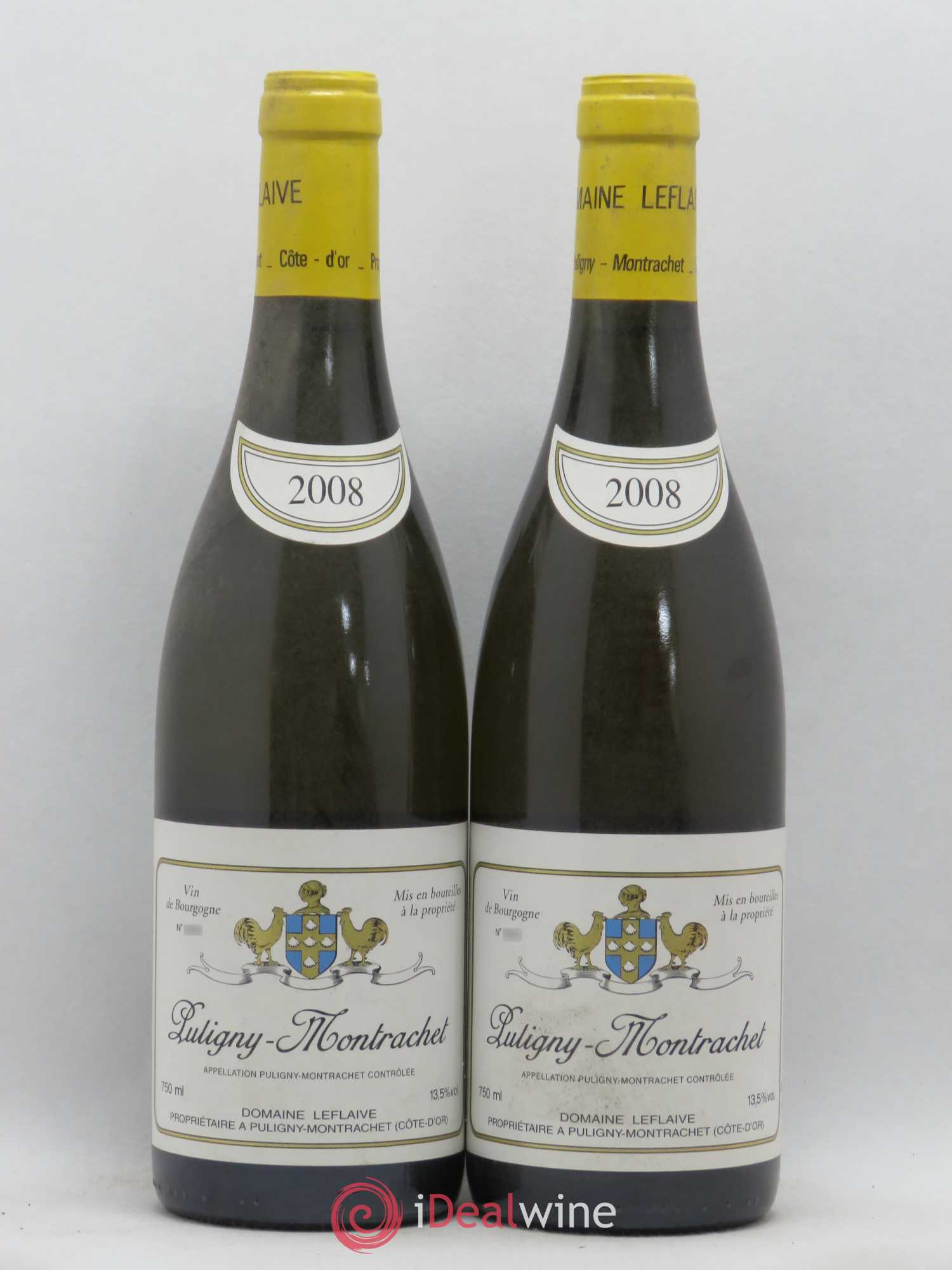 Puligny-Montrachet Leflaive (Domaine) 2008 - Lot de 2 bouteilles - 0