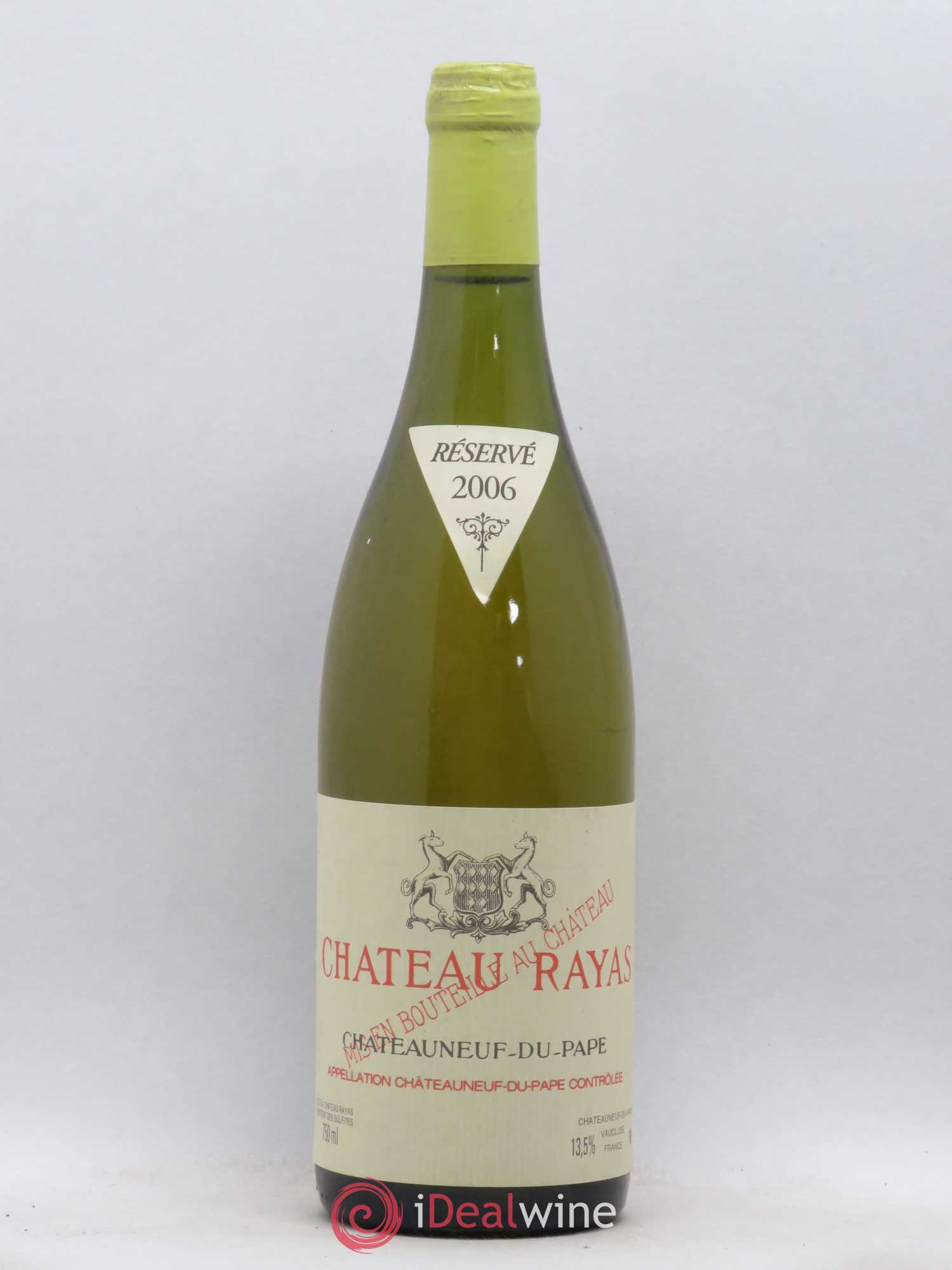 Châteauneuf-du-Pape Château Rayas Emmanuel Reynaud 2006 - Lot de 1 bouteille - 0