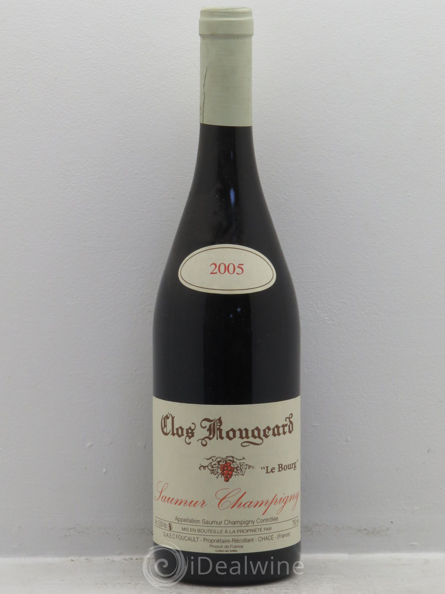 Saumur-Champigny Le Bourg Clos Rougeard 2005 - Lot de 1 bouteille - 0