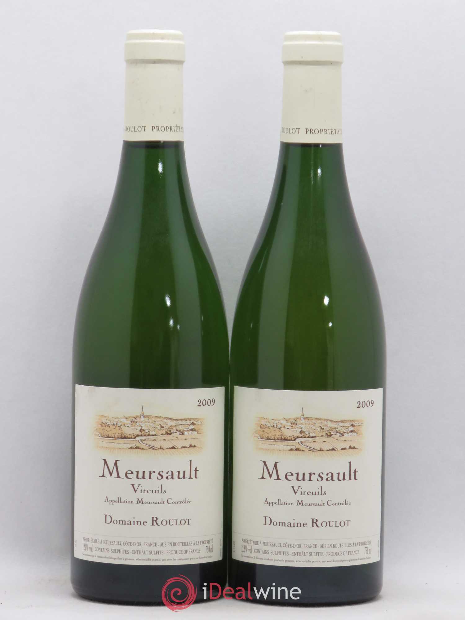 Meursault Les Vireuils Roulot (Domaine) 2009 - Lot de 2 bouteilles - 0