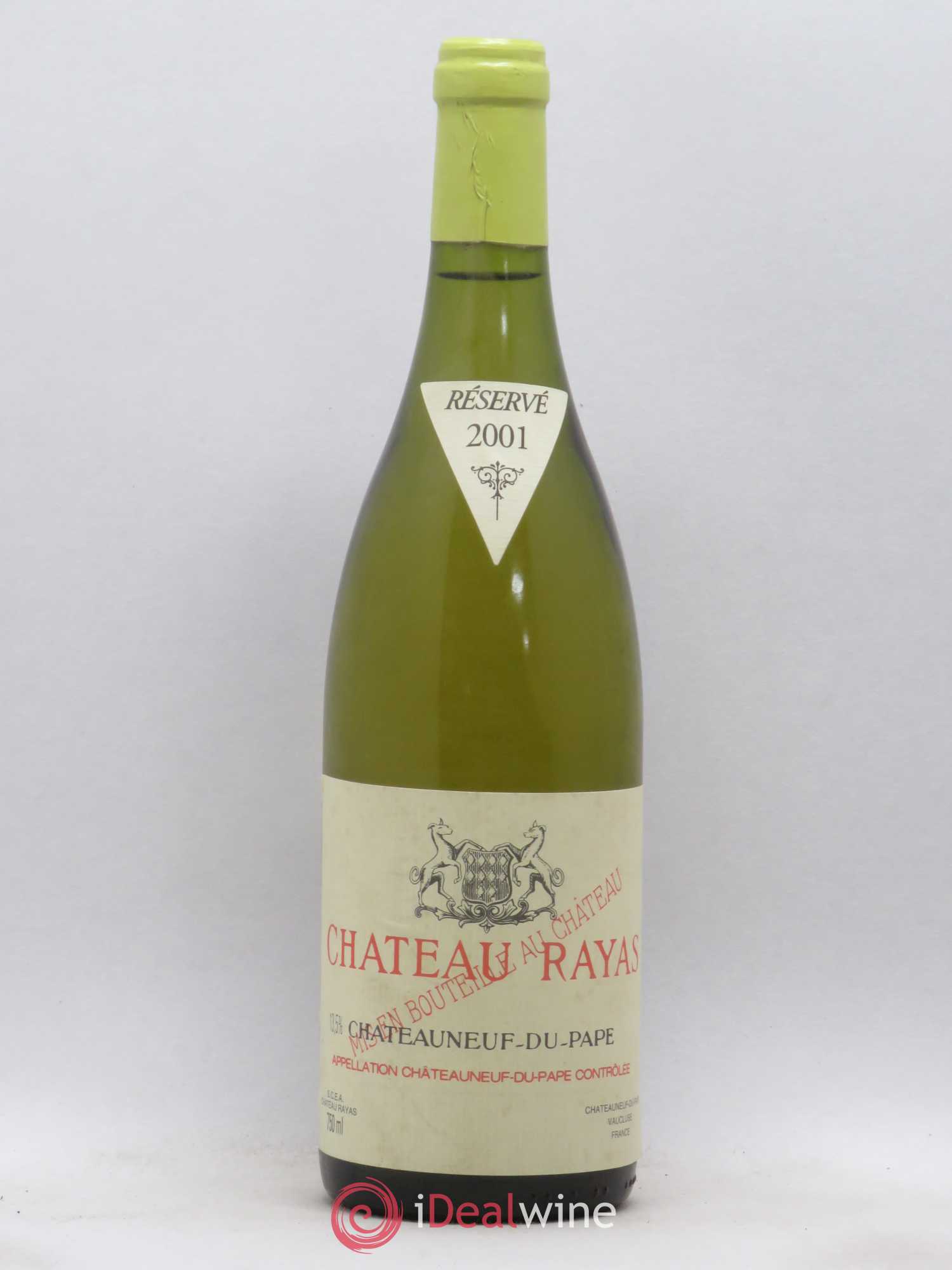 Châteauneuf-du-Pape Château Rayas Emmanuel Reynaud 2001 - Lot de 1 bouteille - 0
