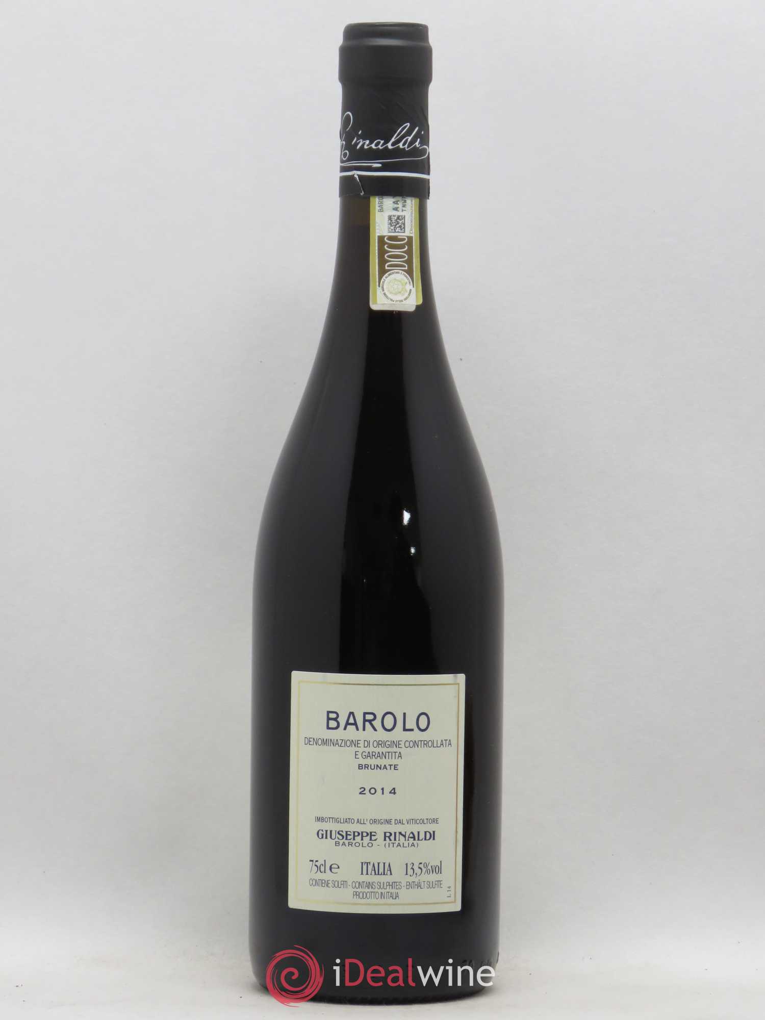 Barolo DOCG Brunate Giuseppe Rinaldi 2014 - Posten von 1 Flasche - 1