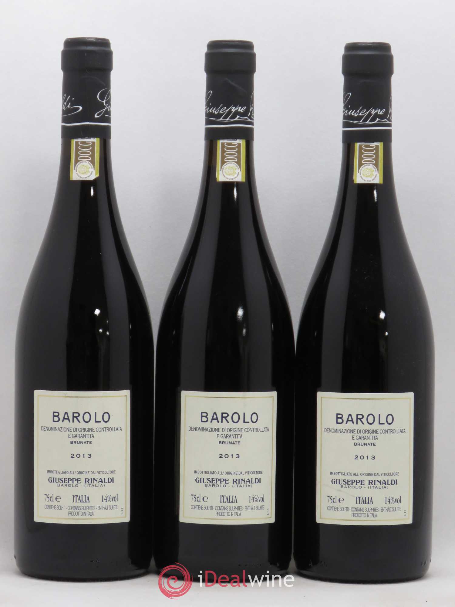 Barolo DOCG Brunate Giuseppe Rinaldi 2013 - Lotto di 3 bottiglie - 1